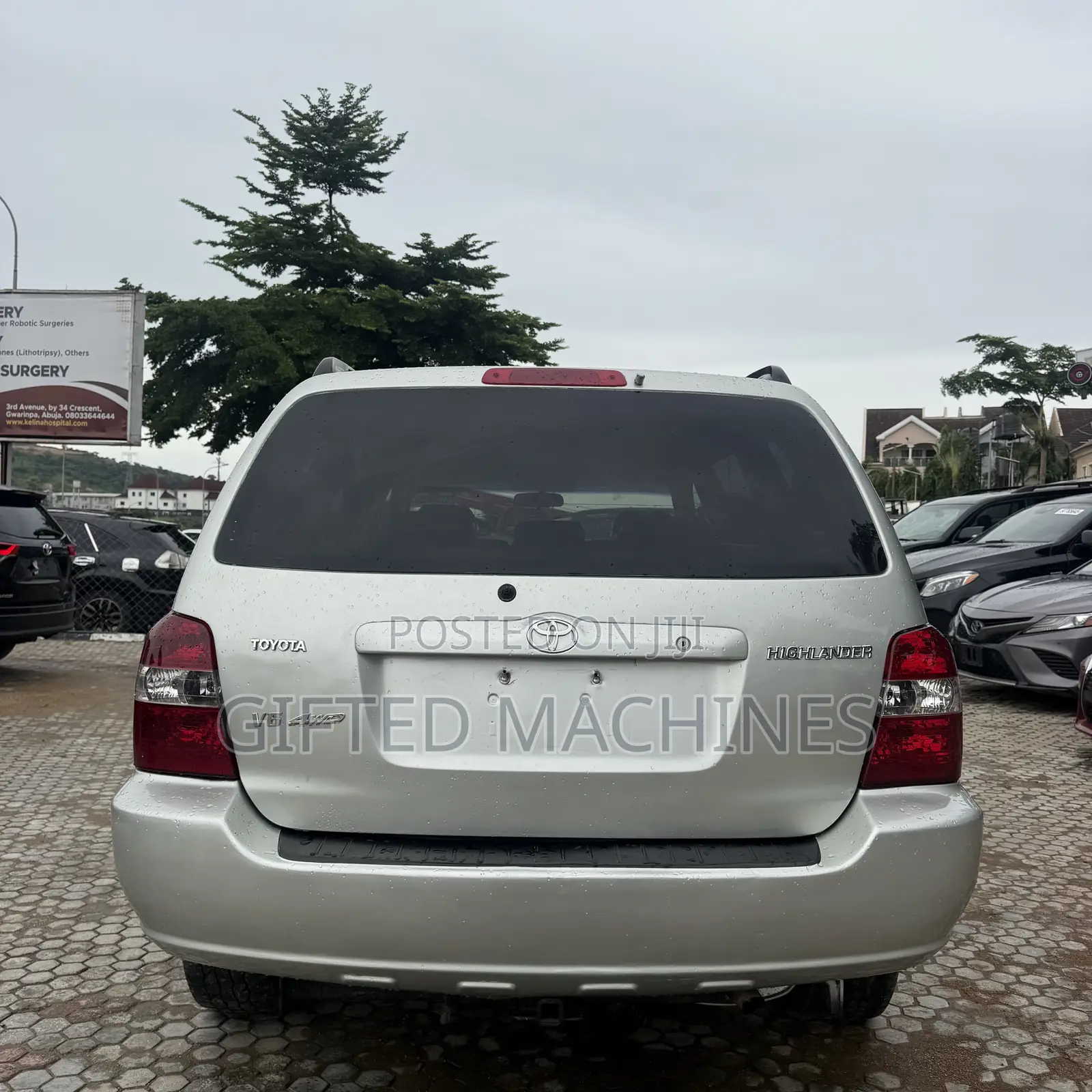 Toyota Highlander Limited V6 FWD 2004 Gold