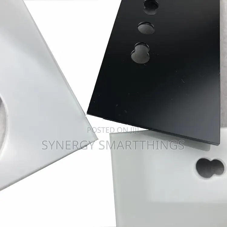 Tuya Zigbee Touch Smart 2 Gang Switch Black Color
