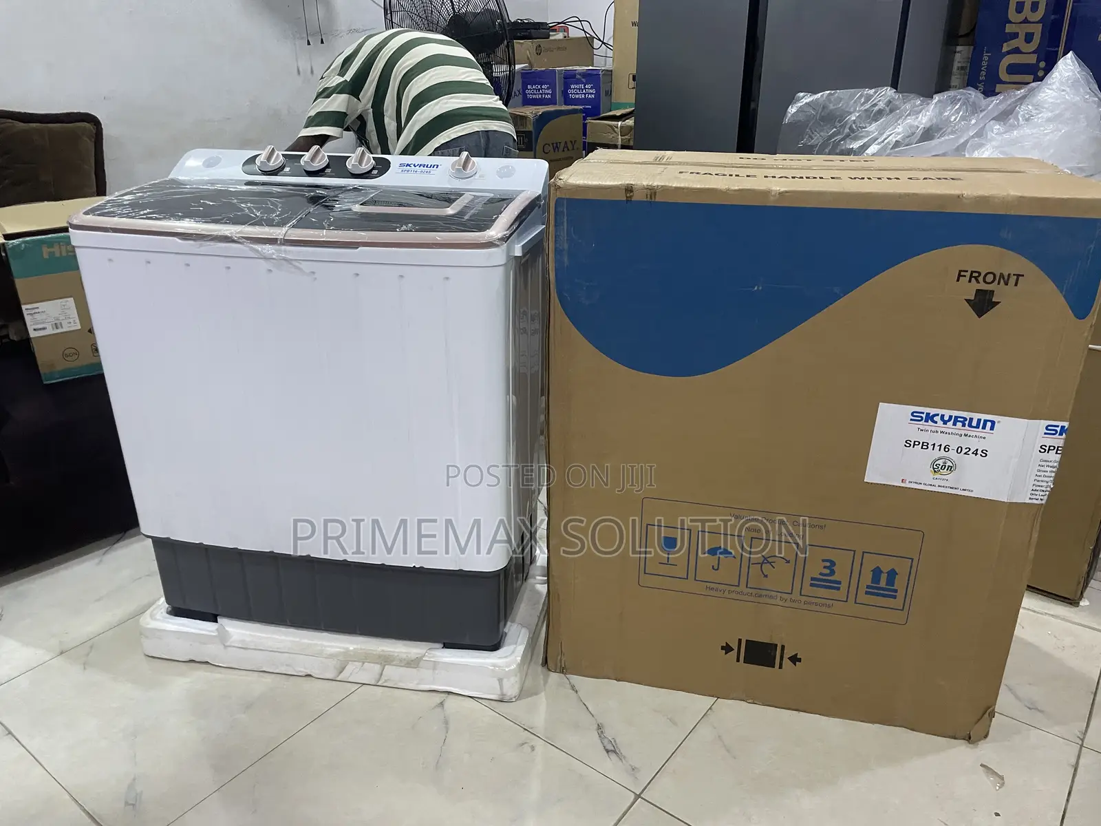 11KG Semi Automatic SKYRUN Twin Tub Washing Machine