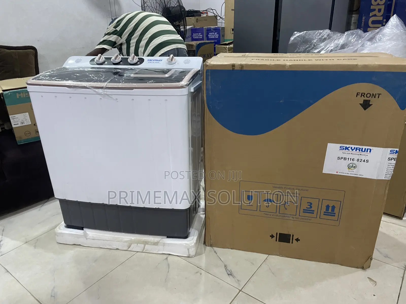 11KG Semi Automatic SKYRUN Twin Tub Washing Machine