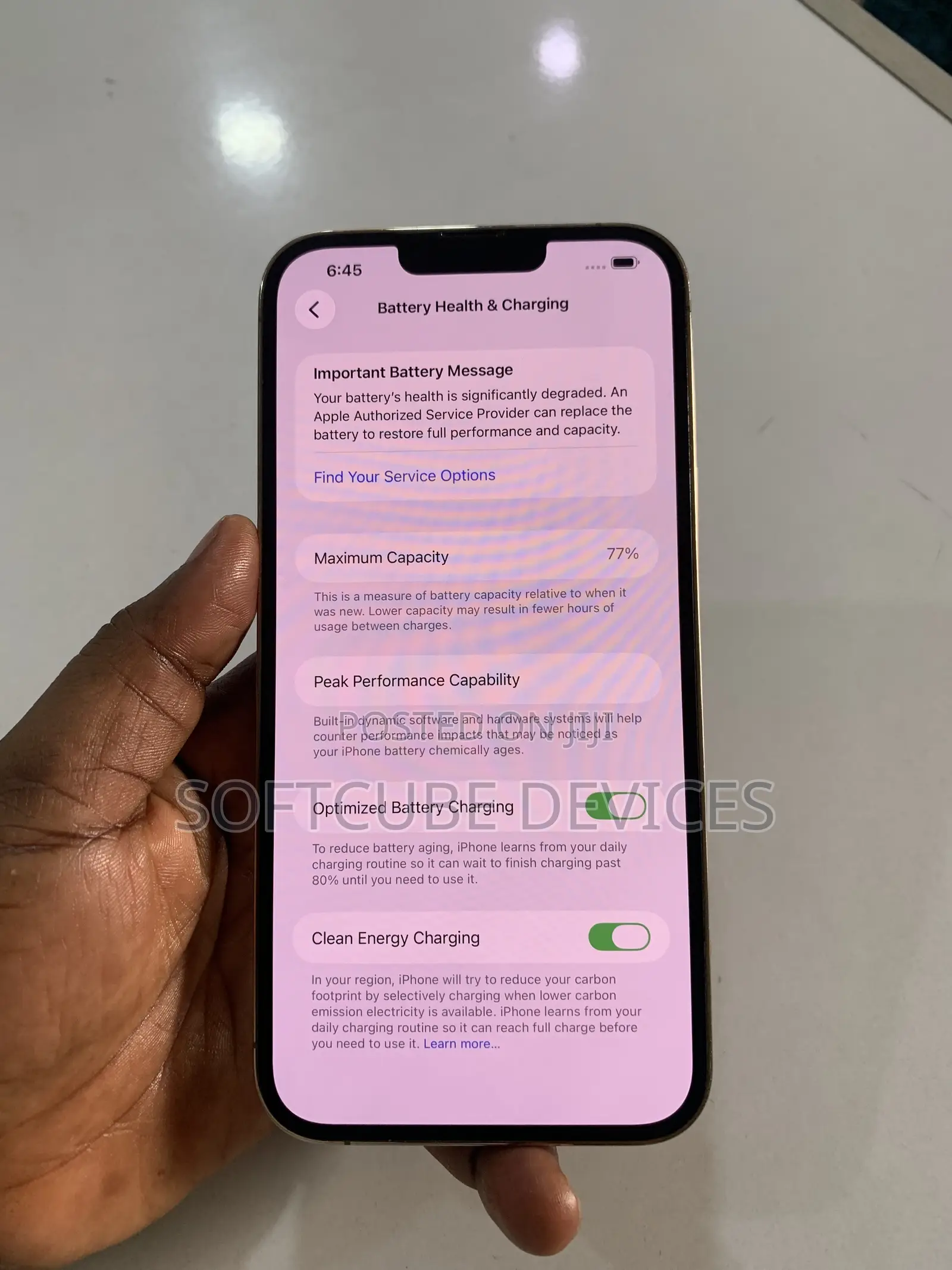 Apple iPhone 13 Pro Max 128 GB Gold