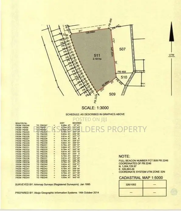 2.18 Hectares Hotel Plot for Sale in Kado by the Lake | C of O