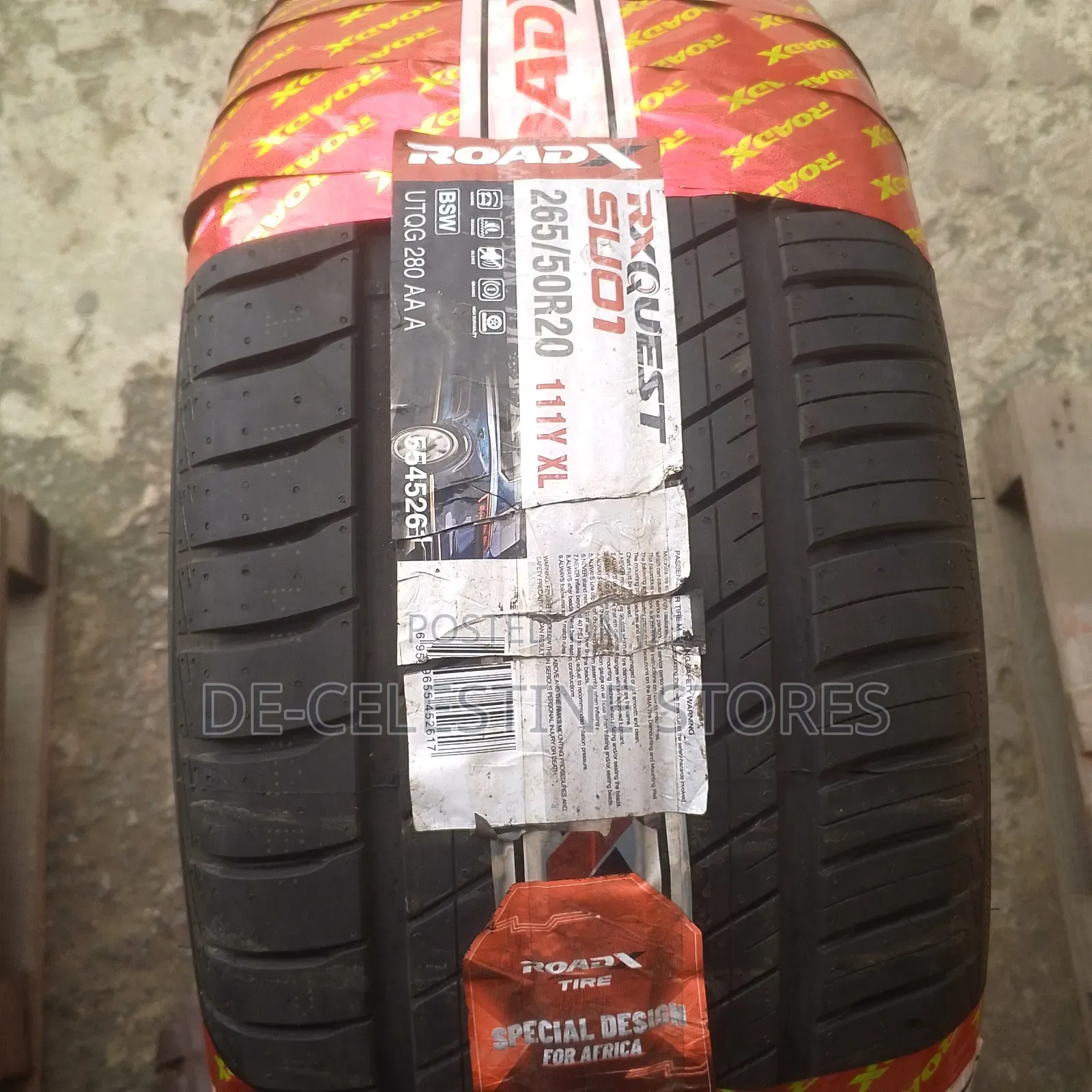265/50r20 ROADX Tyres/Range Rover Sport/Land Rover Discover/BMW X5 New