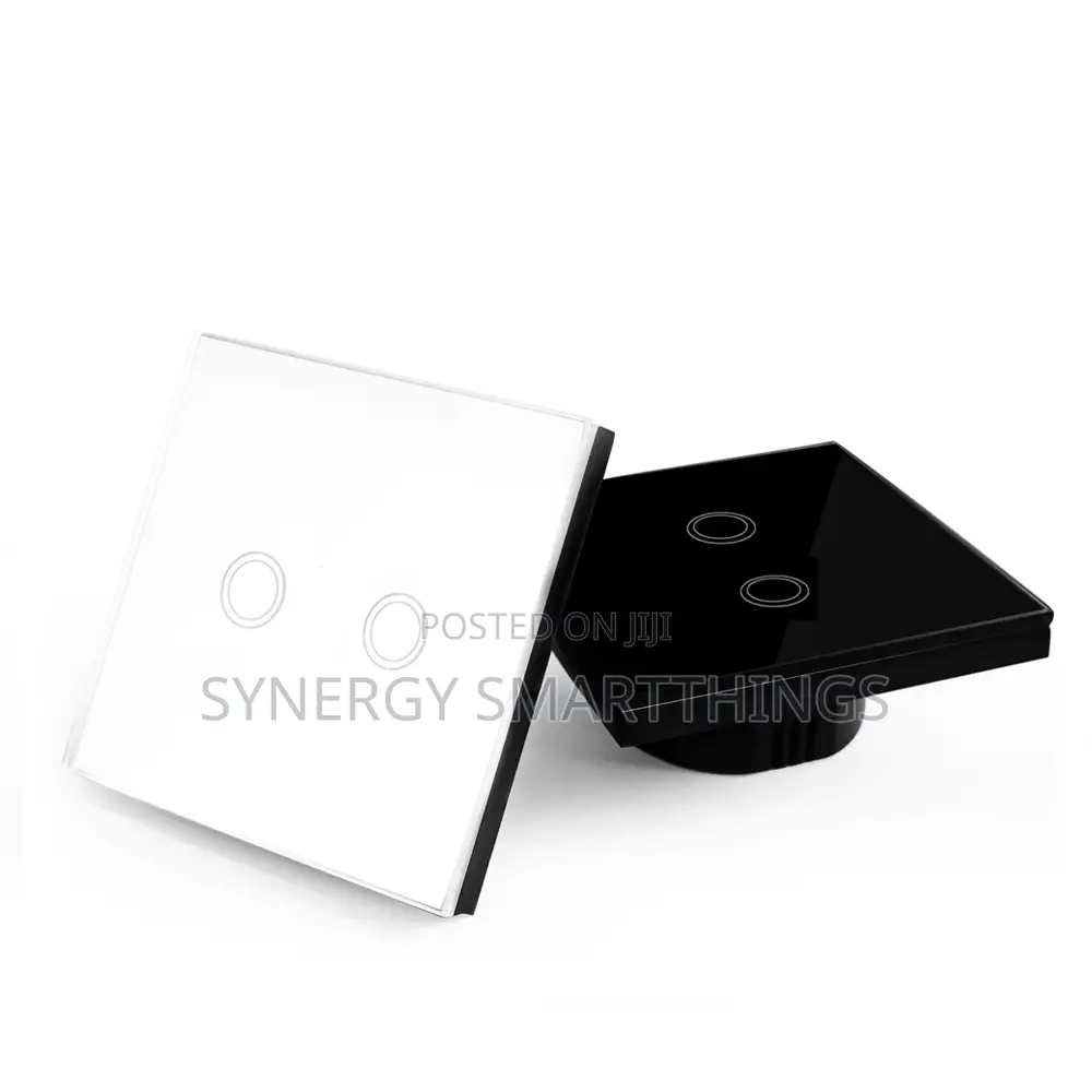 Tuya Zigbee Touch Smart 2 Gang Switch White Color