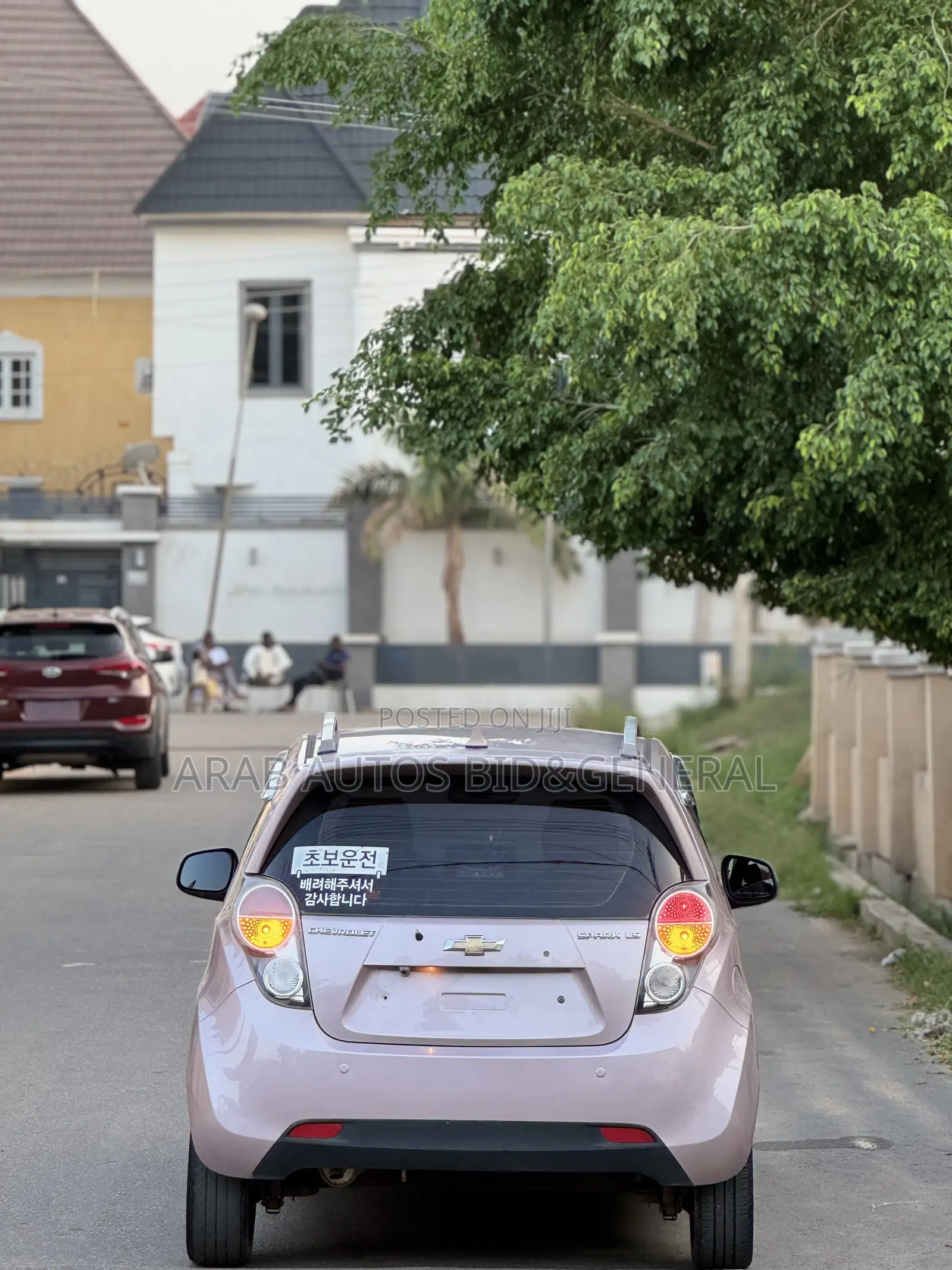 Chevrolet Spark 2012 Pink