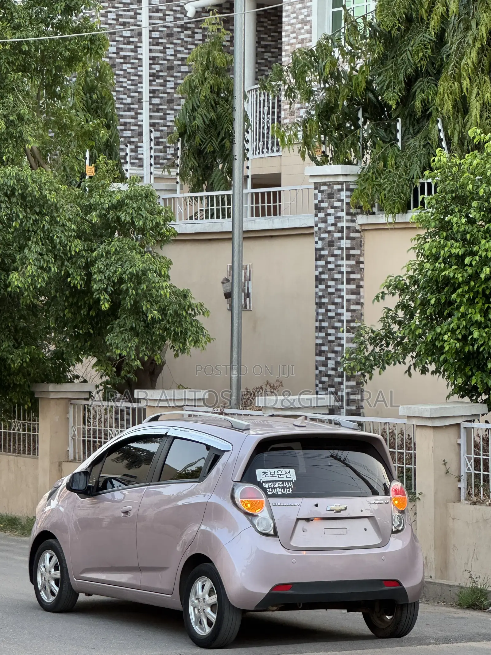 Chevrolet Spark 2012 Pink
