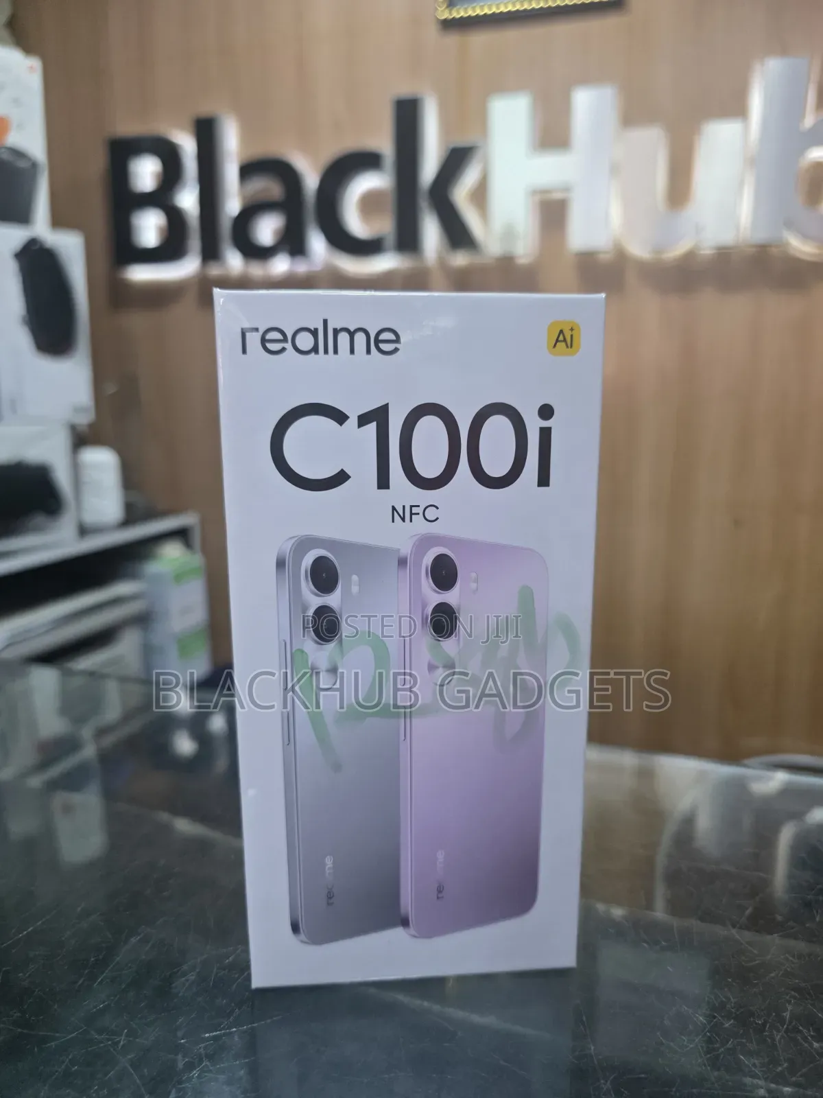 New Realme C100i 128 GB Purple
