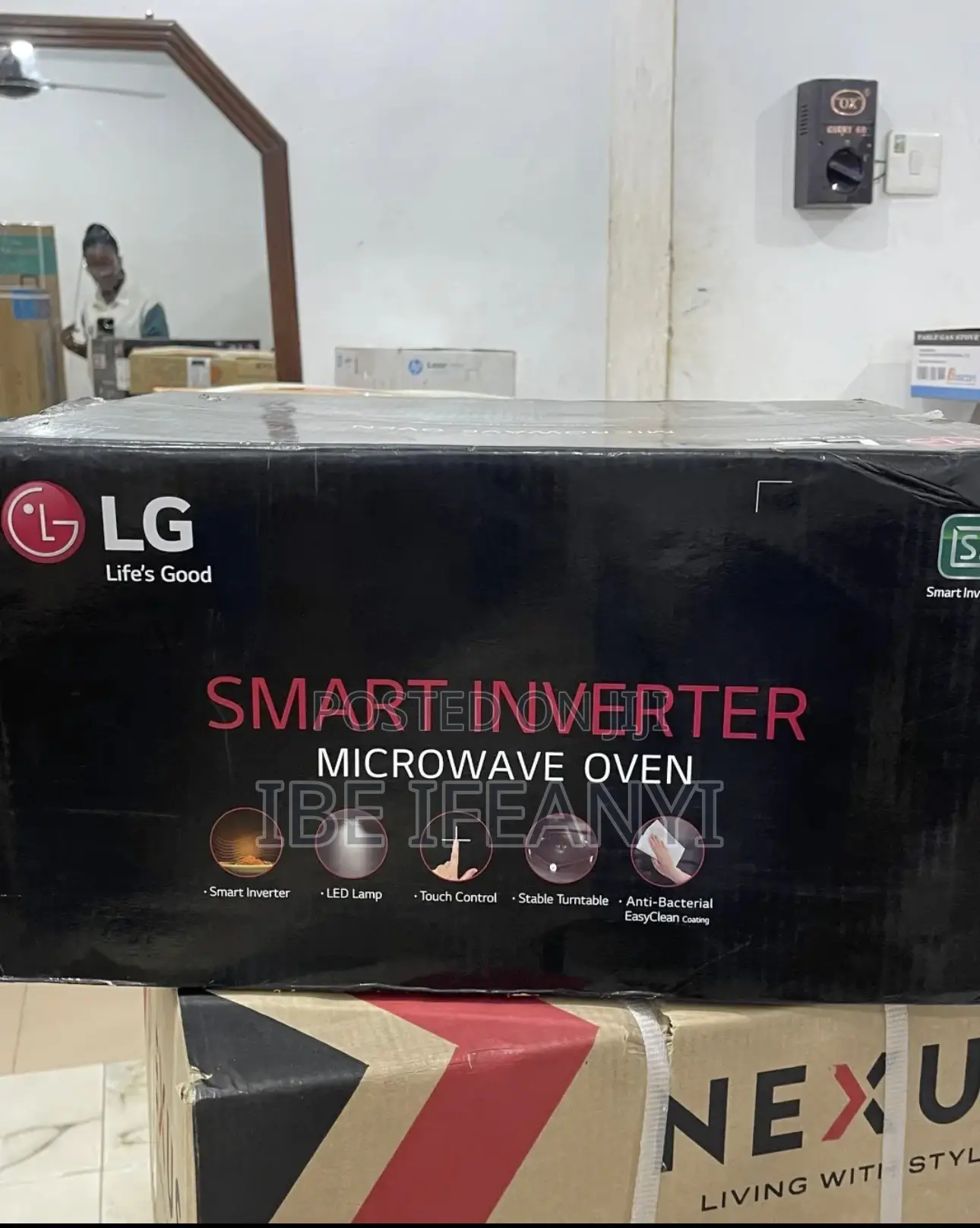LG Microwave 25l 1000w (Mh6535gis) Inverter