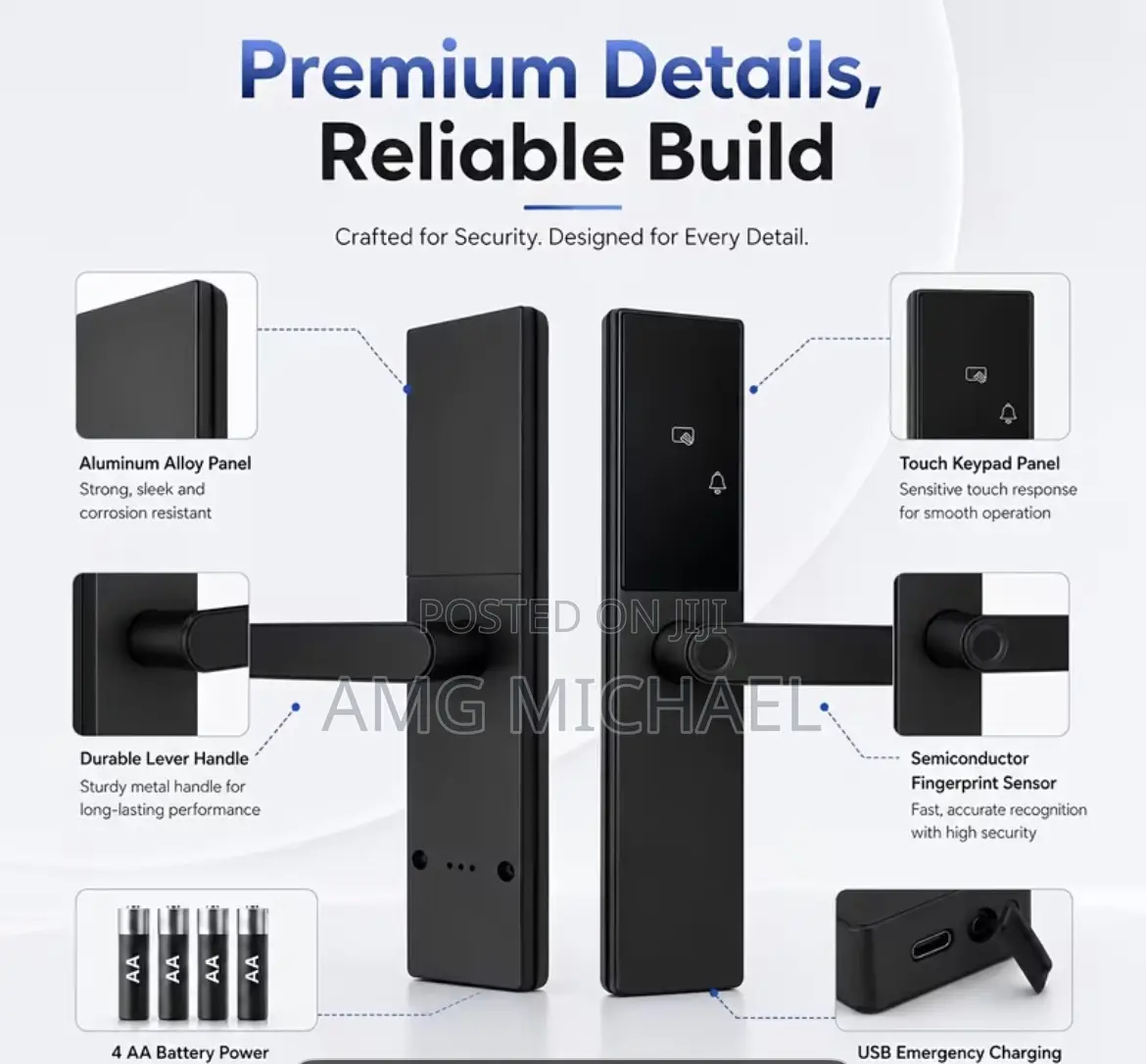 Big Handle TTlOCK T1 ( Hotel TTLOCK)
