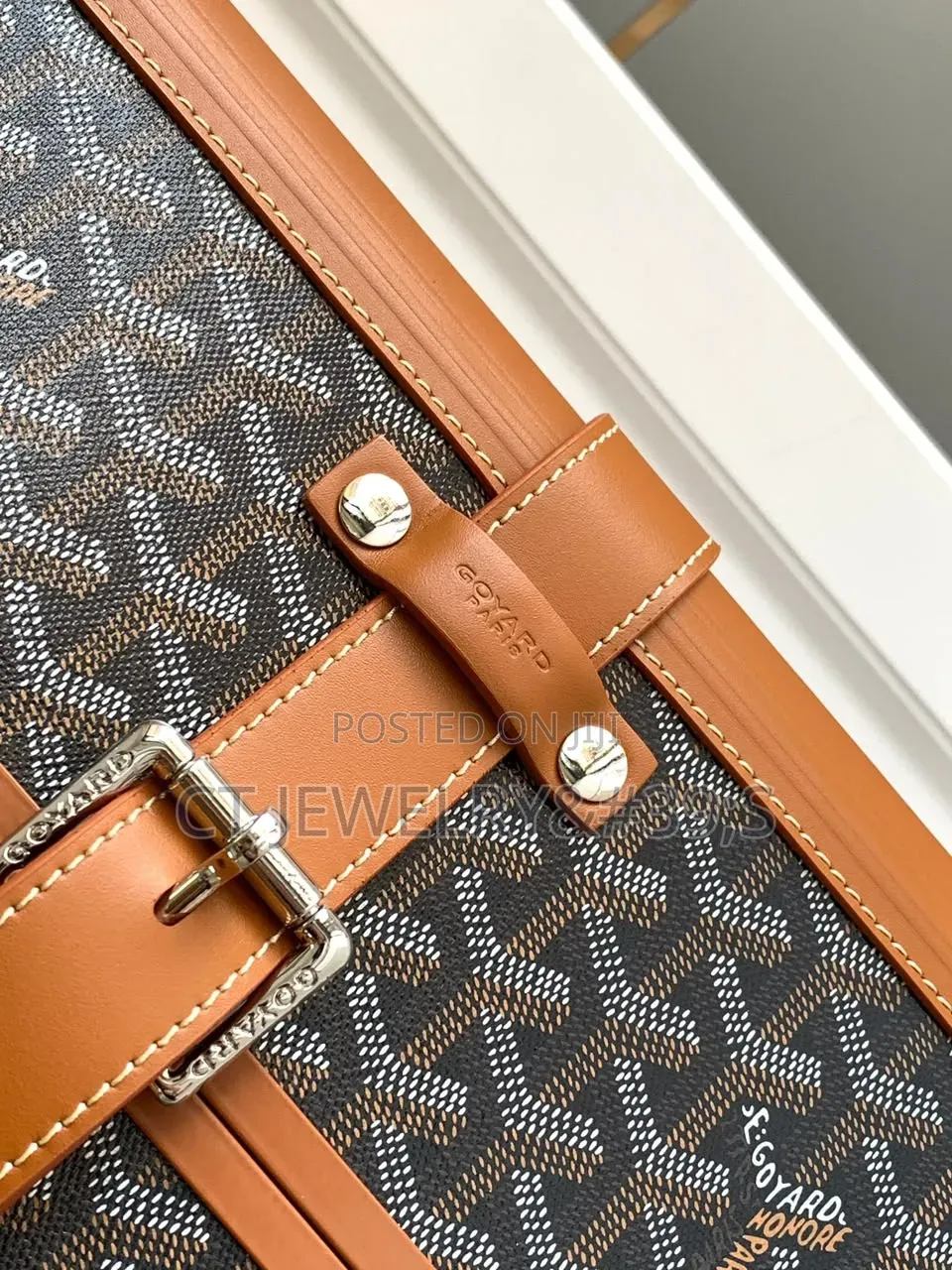 Luxury Maïson Goyard Travel Luggage 20" Suitcase Weight: 5.8 Kg 100%