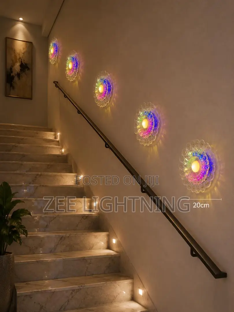 Flower Design Wall Mounted and Ceiling Mounted Light(diameter 20mm)