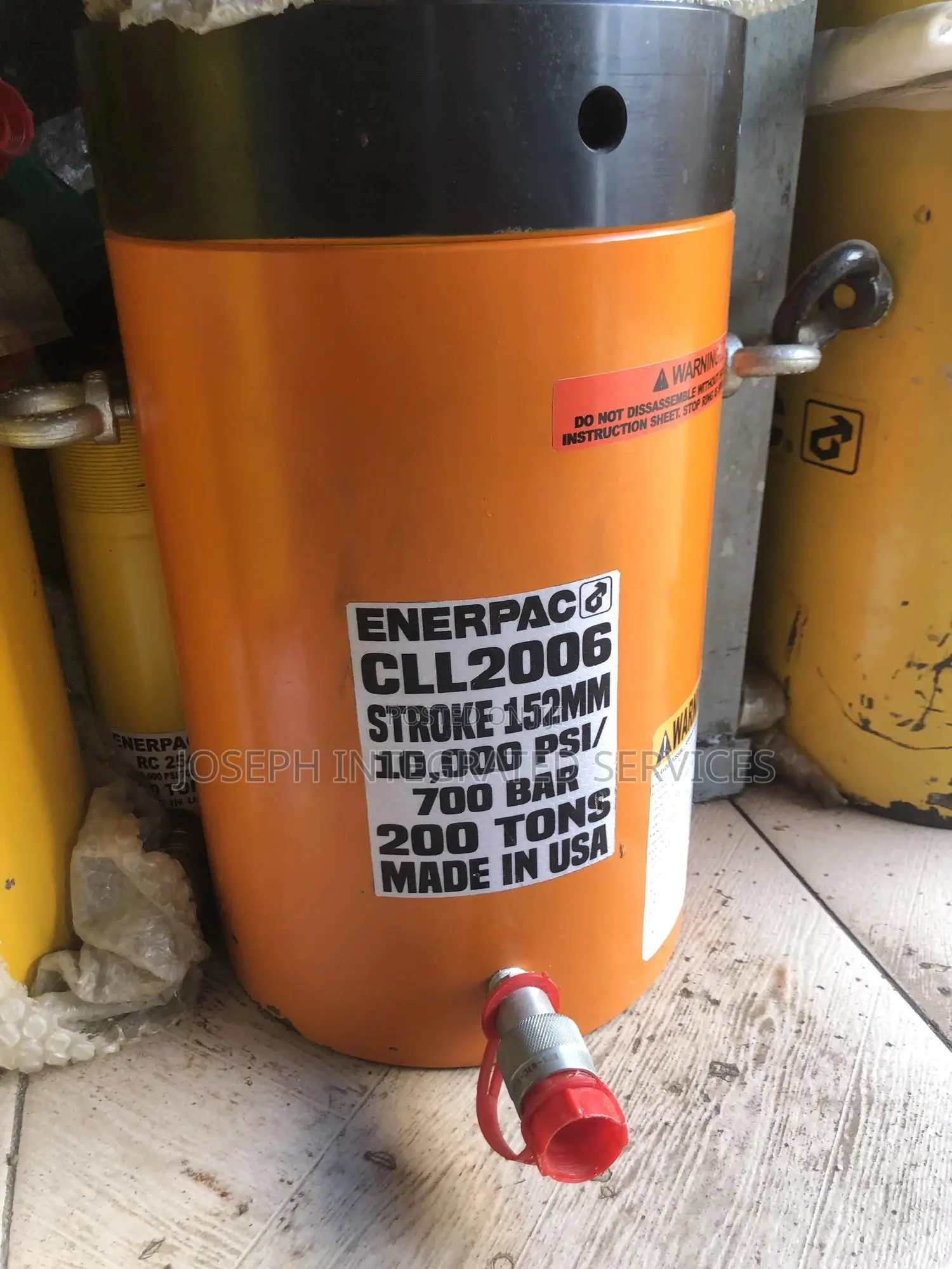 Enerpac Cll2006 Locknut Hydraulic Cylinder