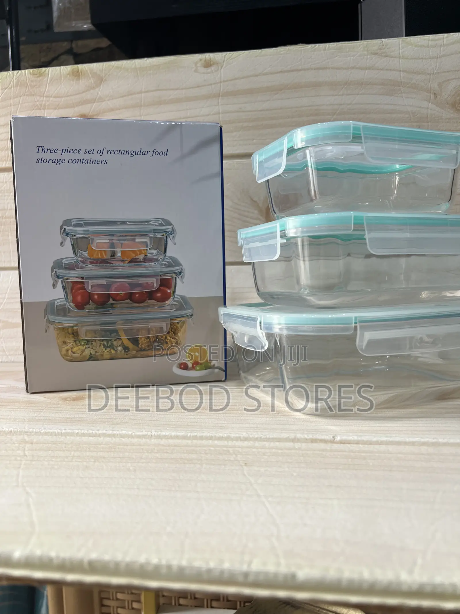 3-Piece Set of Food Storage Bowls