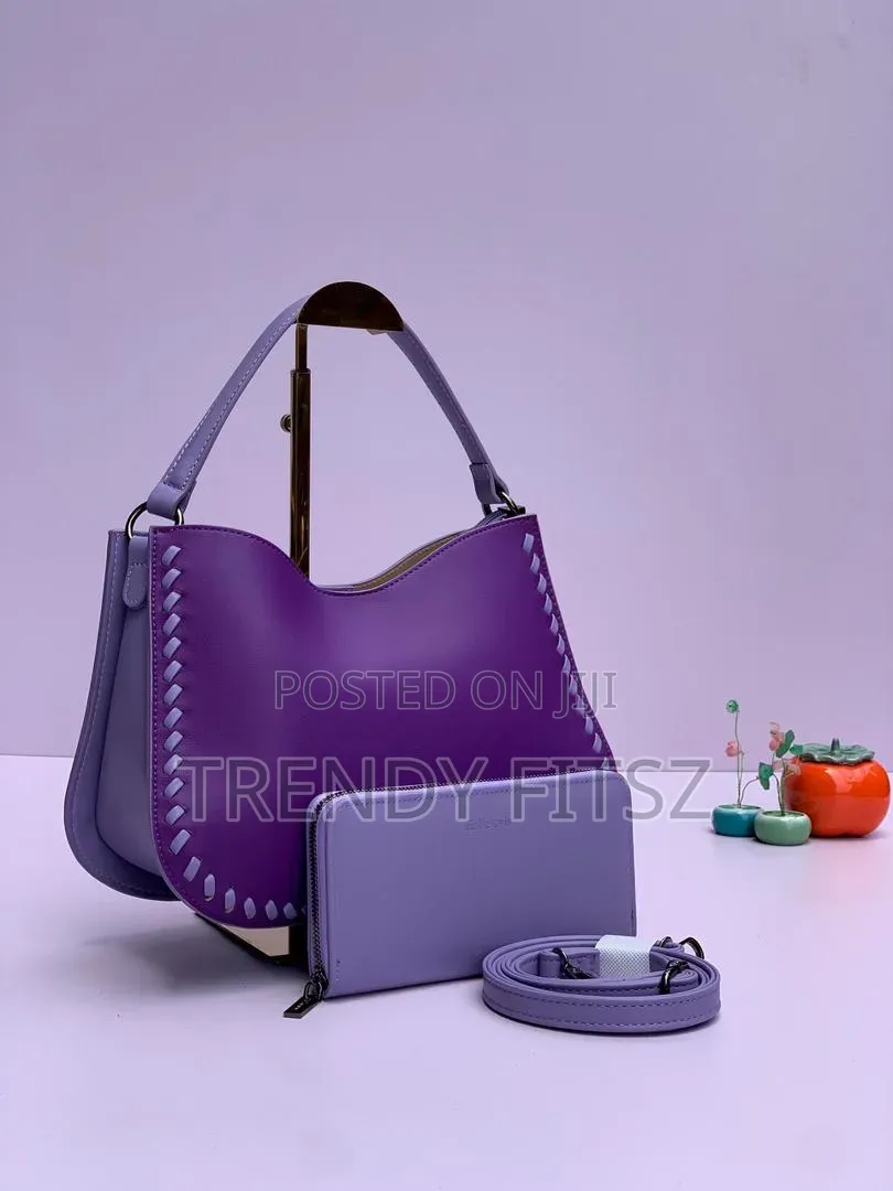 3-in-1 Luxury Shoulder Bag Set Braided Tote + Wallet + Strap