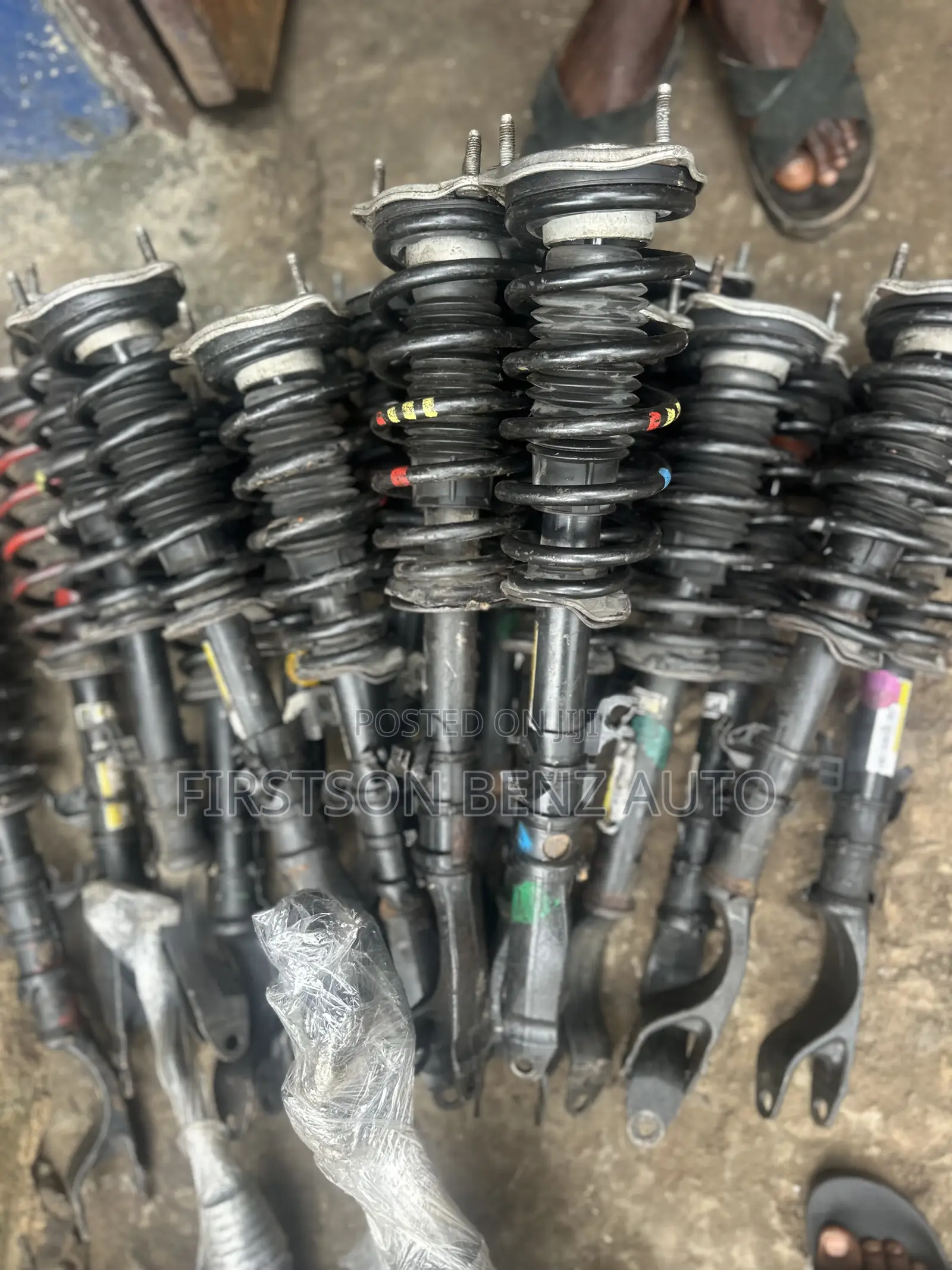 Mercedes Benz C300 W205 Complete Front Manual Shocks