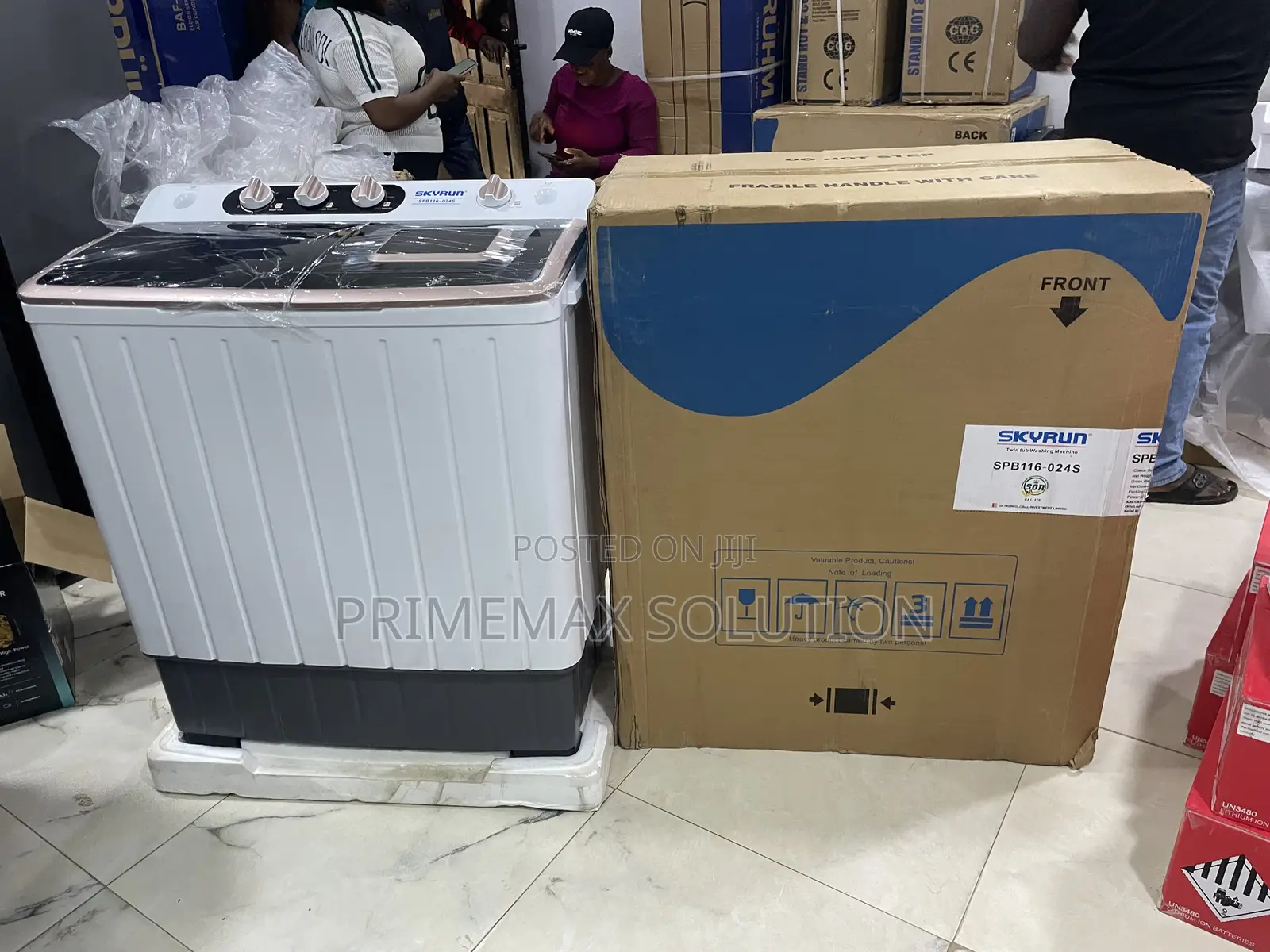 Skyrun 11KG Family Size Washing Machine
