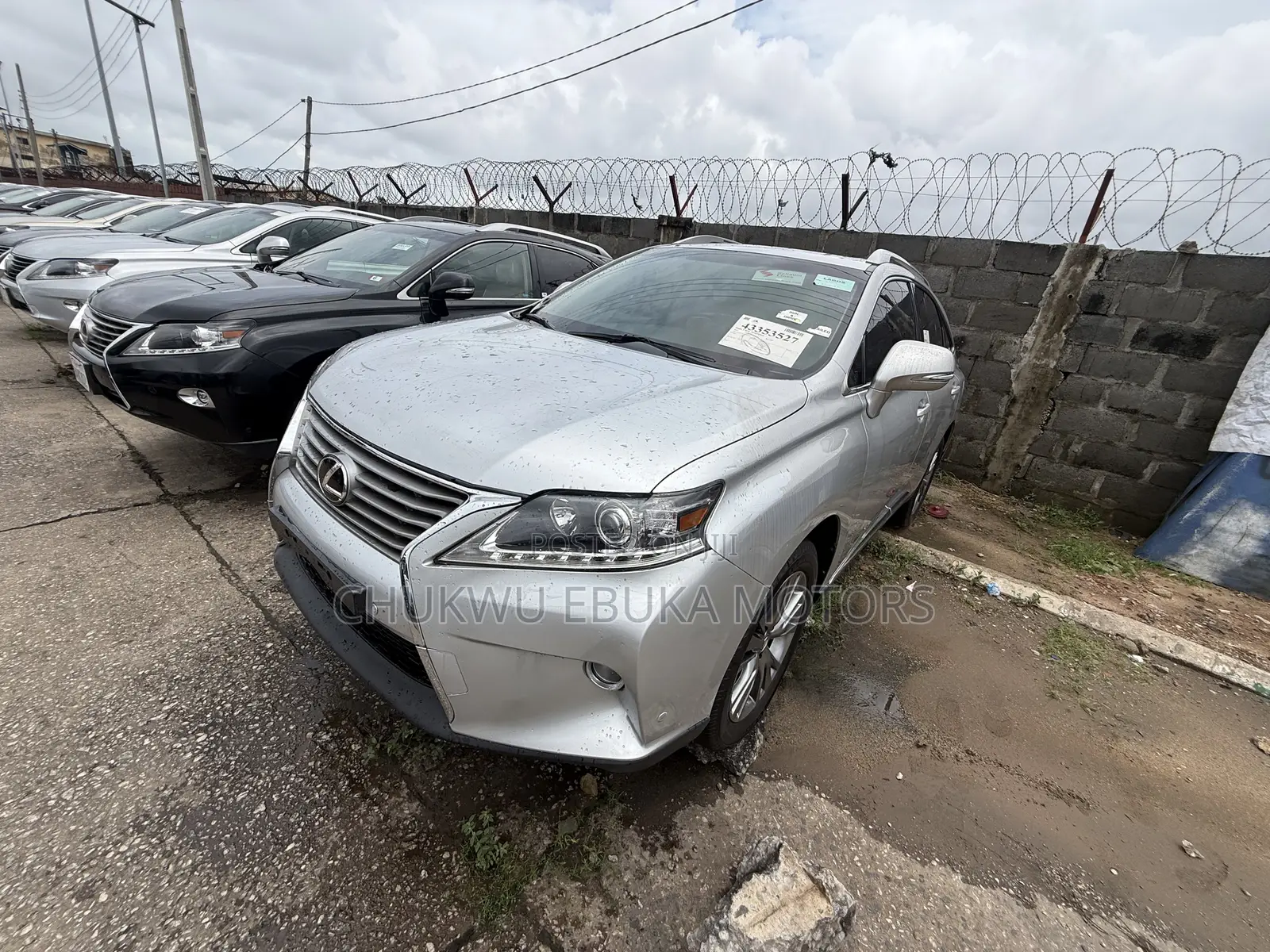 Lexus RX 350 AWD 2014 Silver