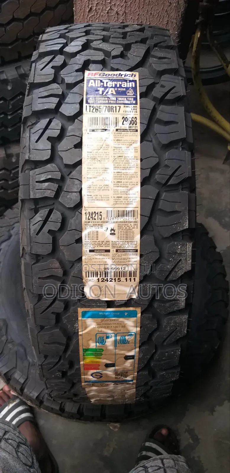 265/70r17 Bfgoodrich