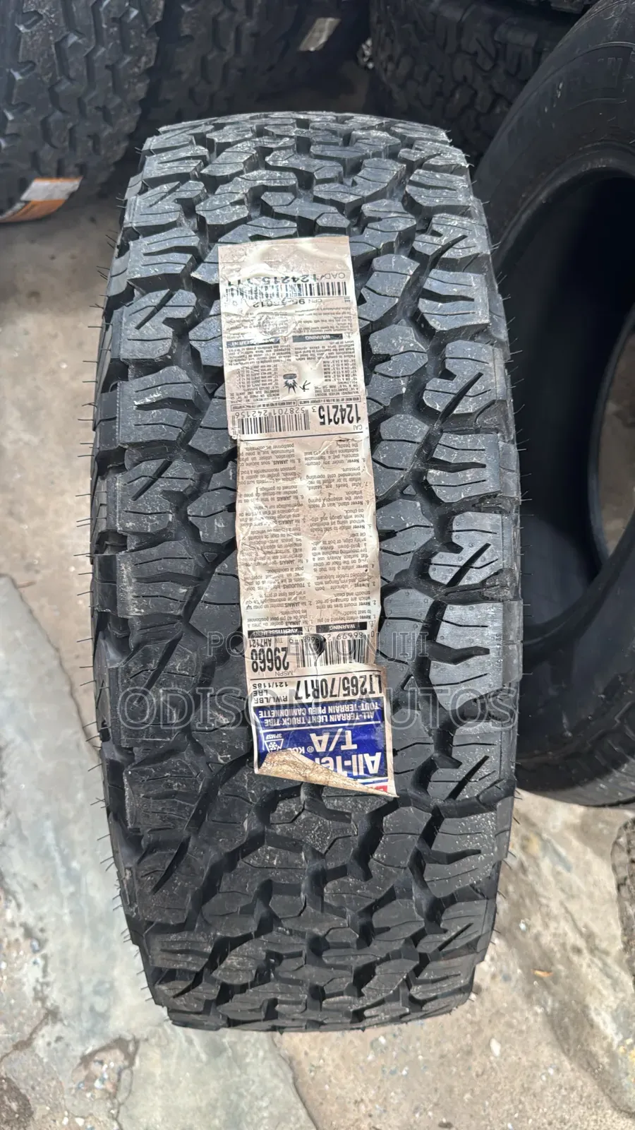 265/70r17 Bfgoodrich