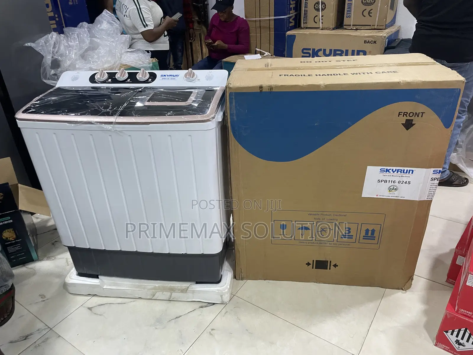 NEWLY PRODUCEDVSKYRUN Semi Automatic Washing Machine