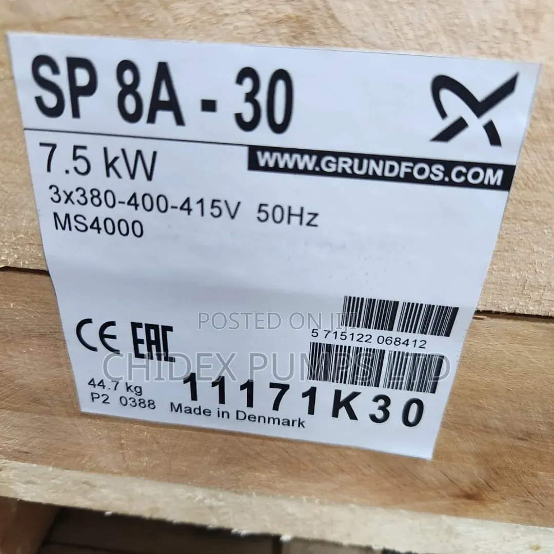Sp8A_30 Groundfox Submersible Pump