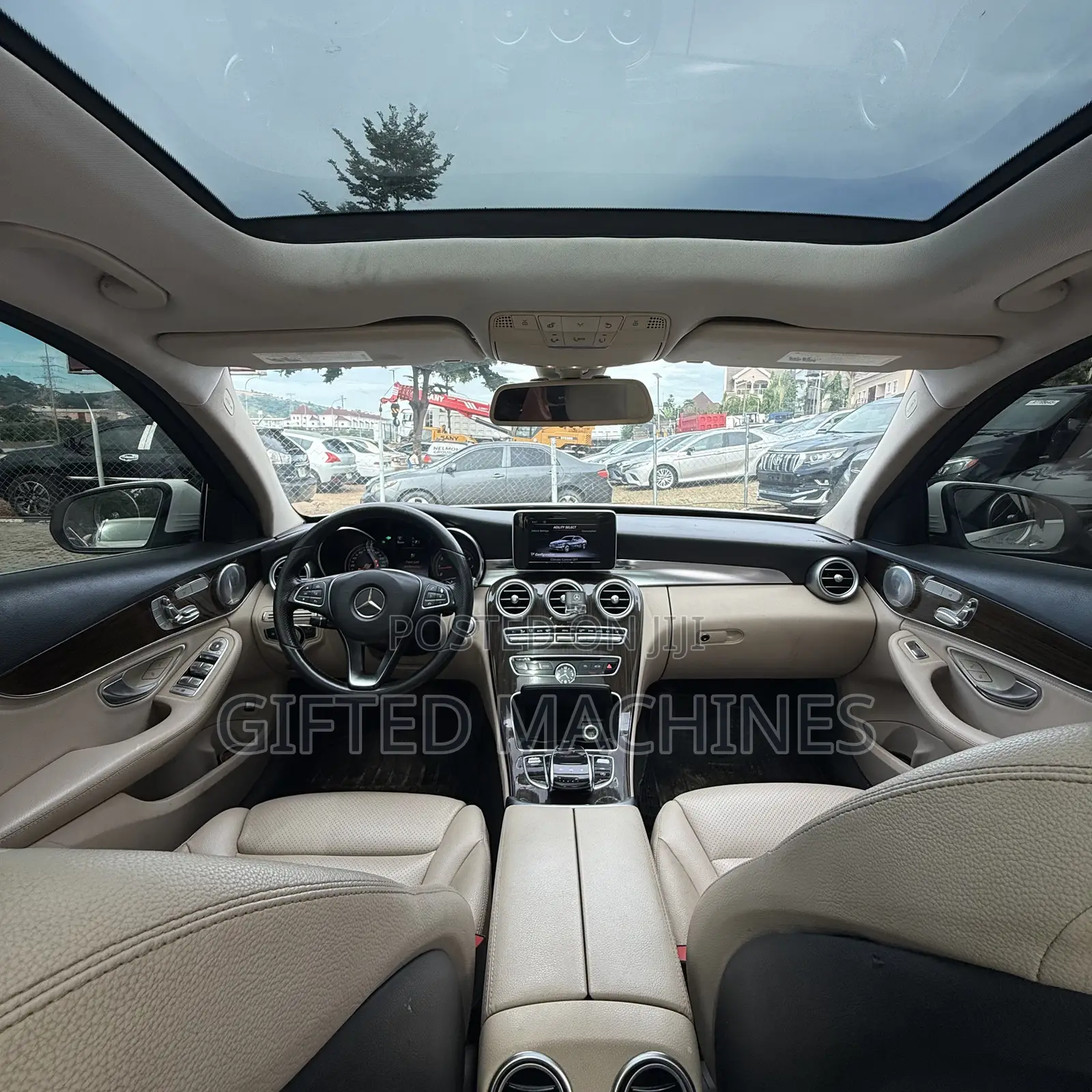 Mercedes-Benz C300 Sport Sedan RWD (2.0L 4cyl 7A) 2017 White