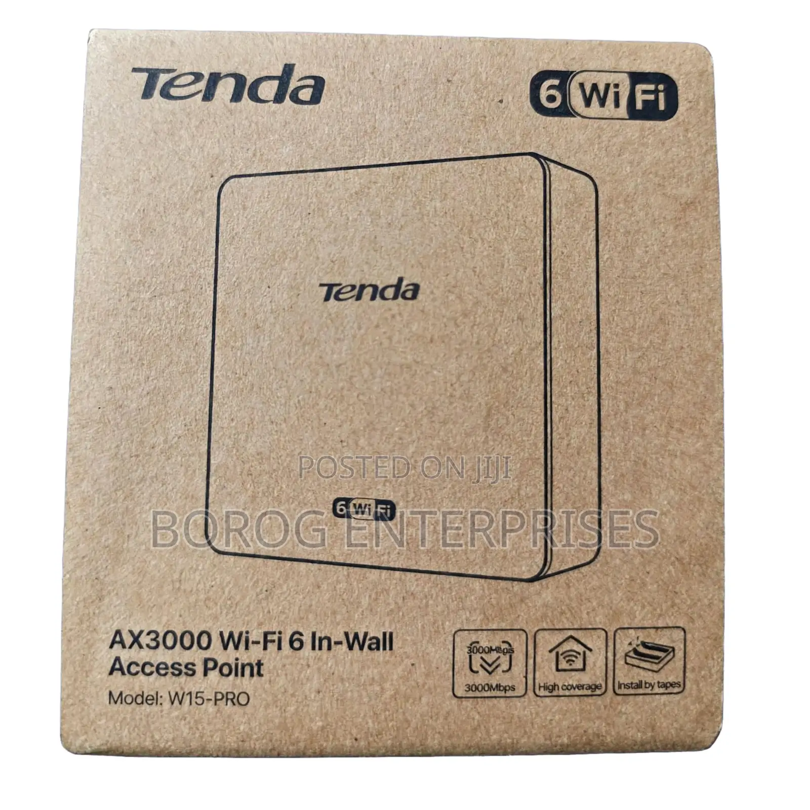 Tenda W15-Pro Ax3000 Wi-Fi 6 Wireless in-Wall Access Point