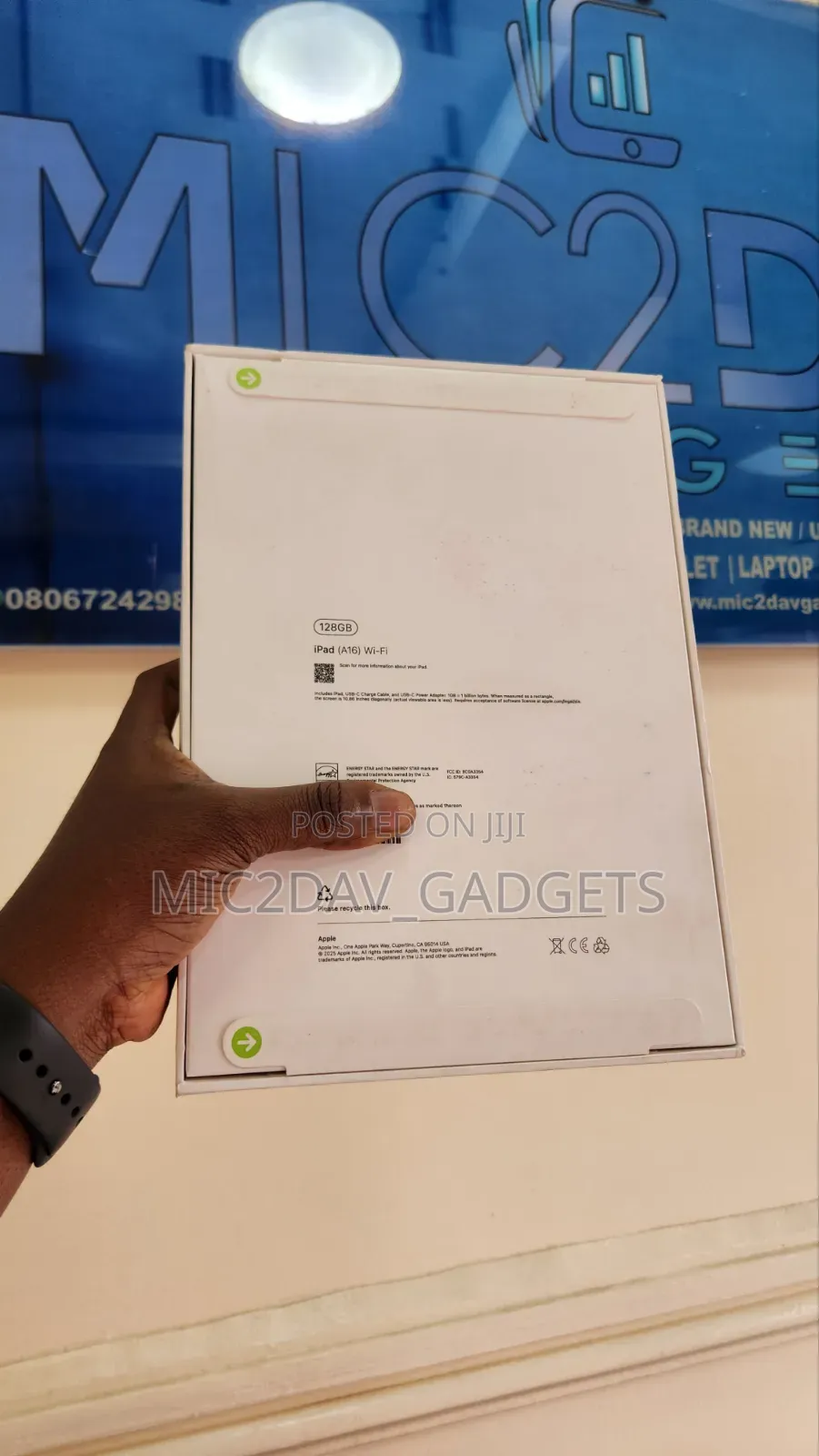 New Apple iPad 10.2 (2021) 128 GB Pink