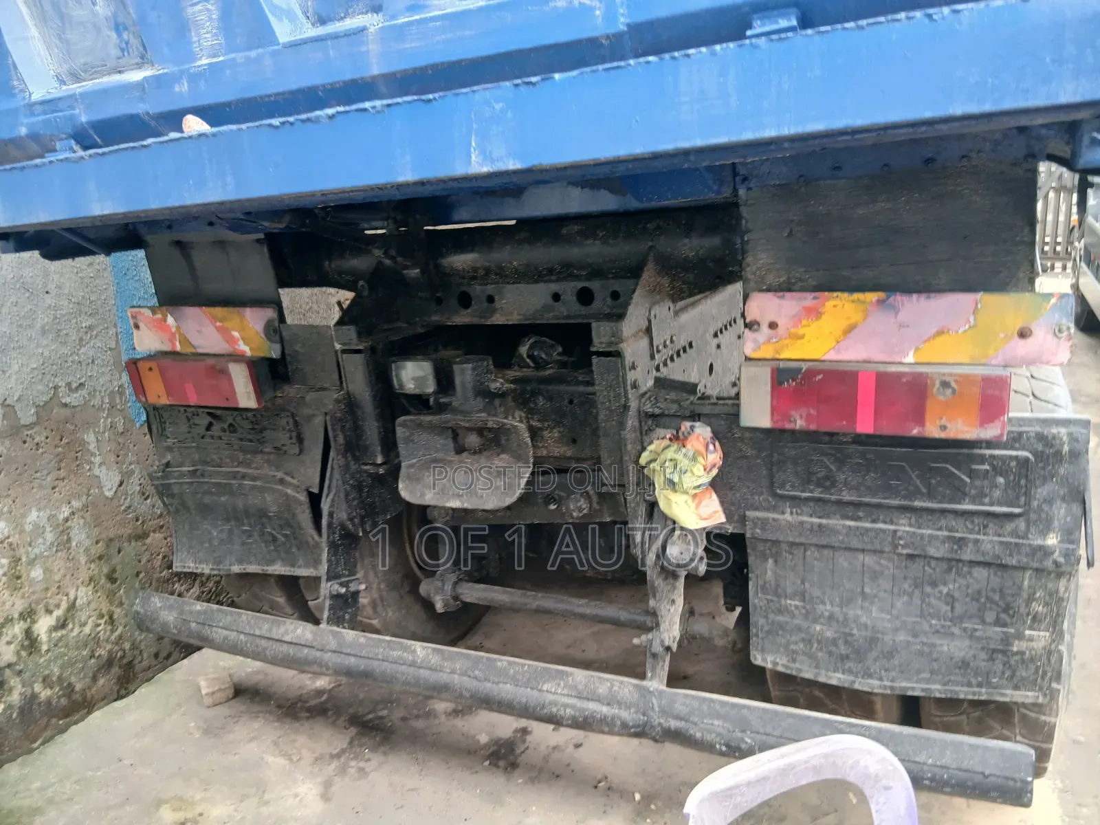 MAN Diesel Tipper With Auxilliary