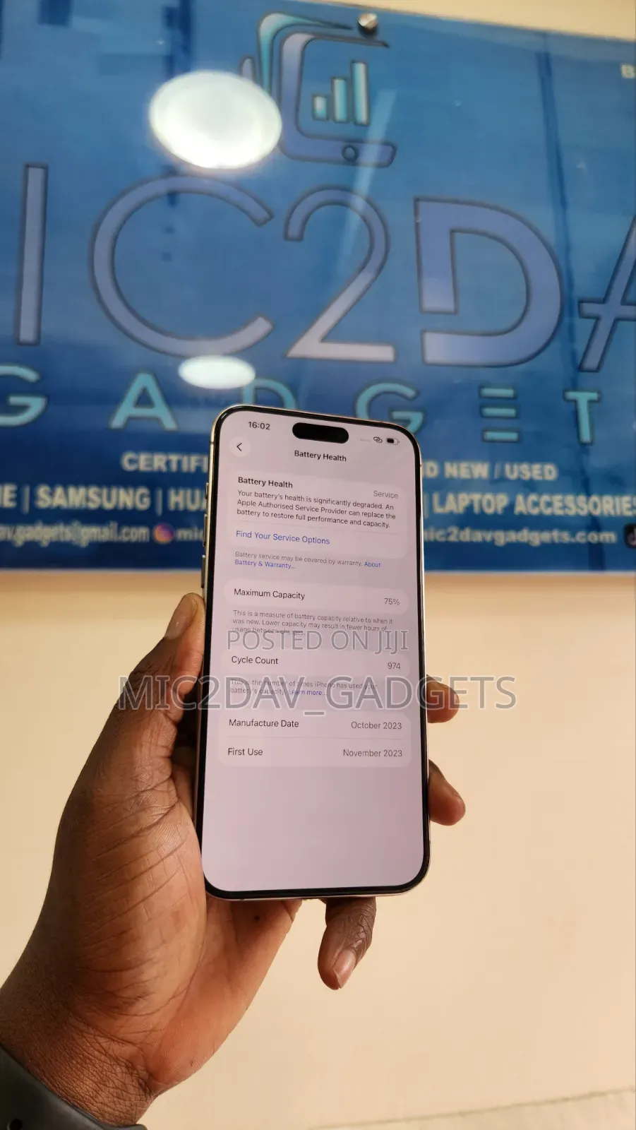 Apple iPhone 15 Pro Max 256 GB Silver