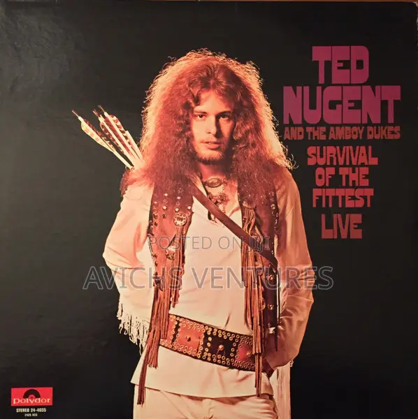 Ted Nugent and the Amboy Dukes* – Survival of the Fittest - Live