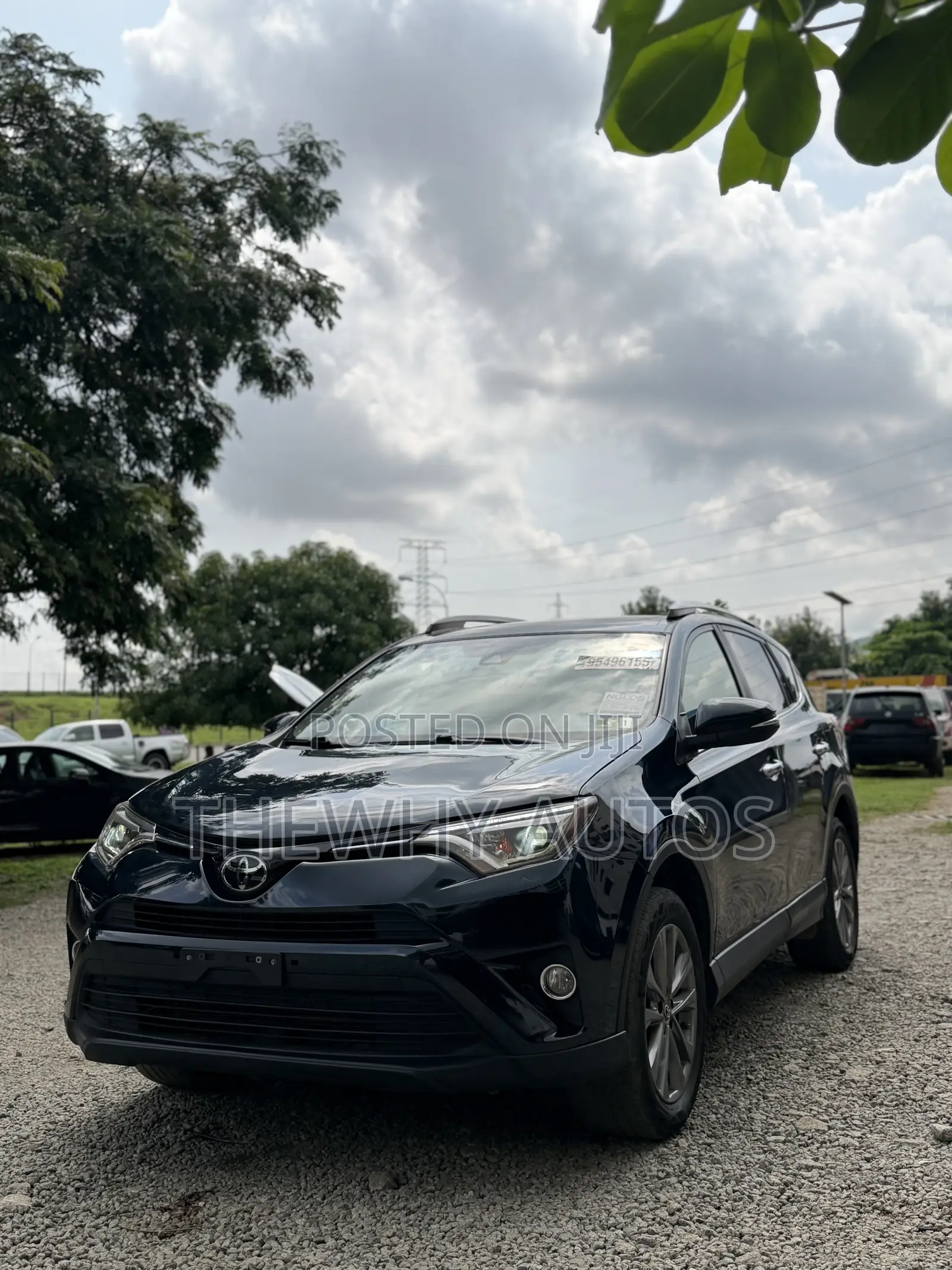 Toyota RAV4 Limited 4dr SUV (2.5L 4cyl 6A) 2018 Blue