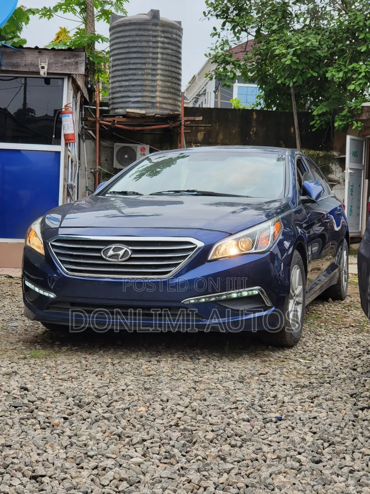 Hyundai Sonata Eco 4dr Sedan (1.6L 4cyl Turbo 7AM) 2015 Blue