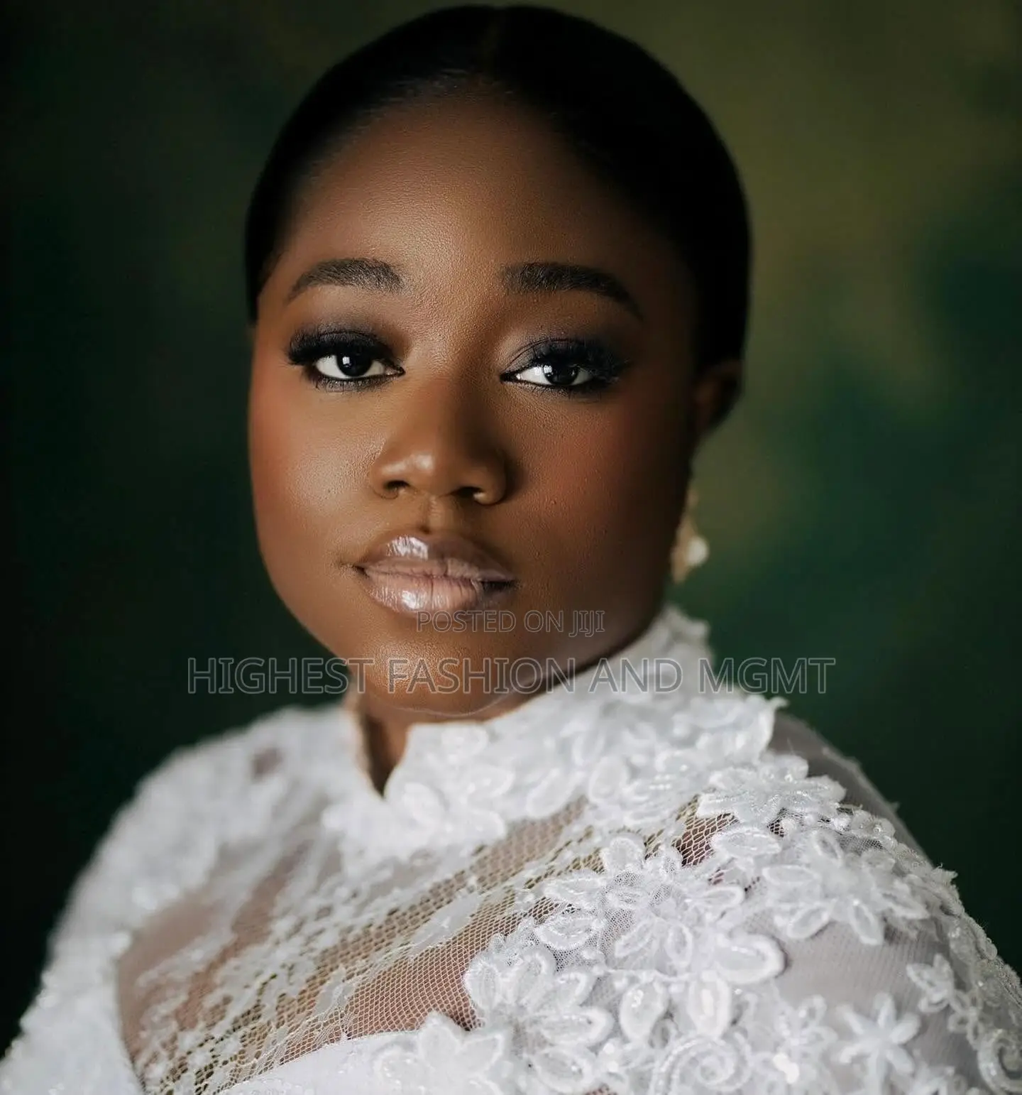 White Lace Gown and Tailored White Tuxedo