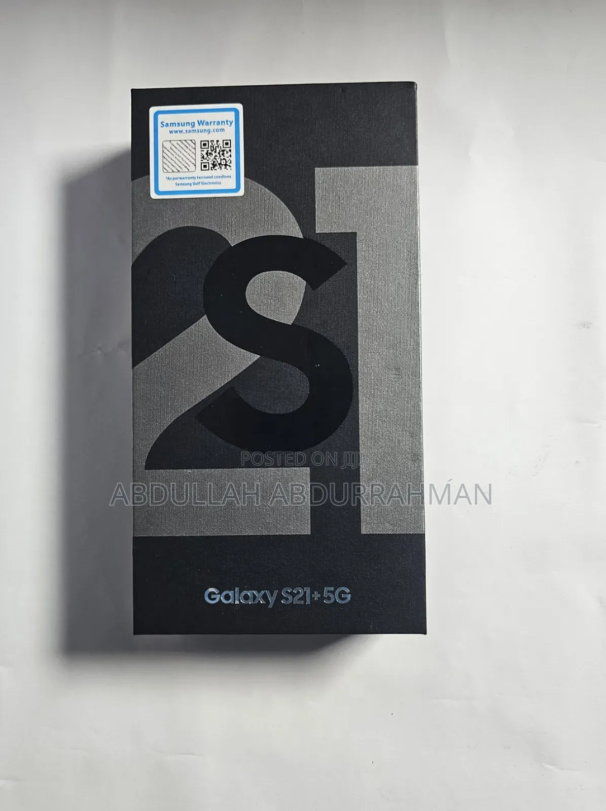New Samsung Galaxy S21+ 5G 128 GB Black