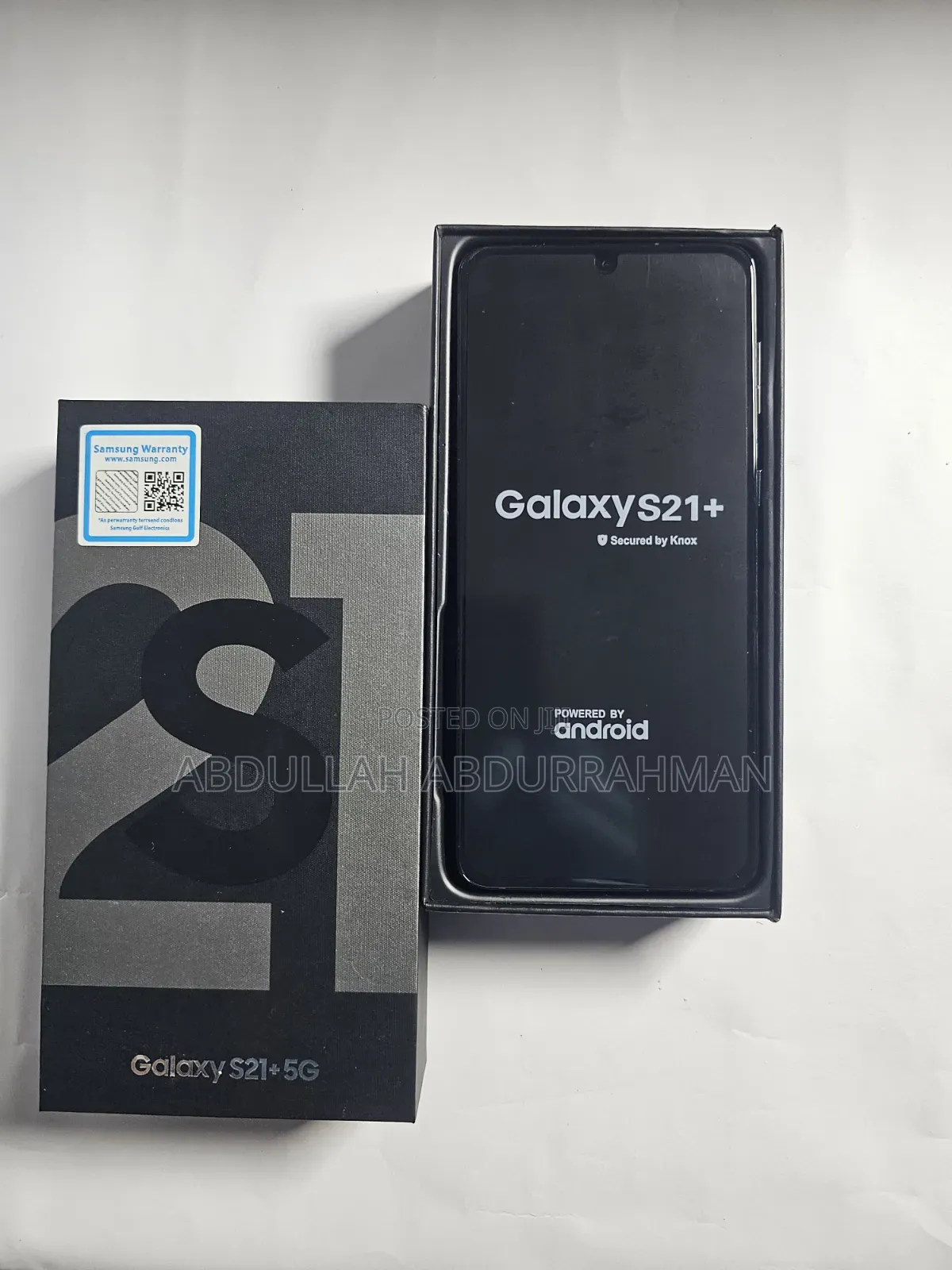 New Samsung Galaxy S21+ 5G 128 GB Black