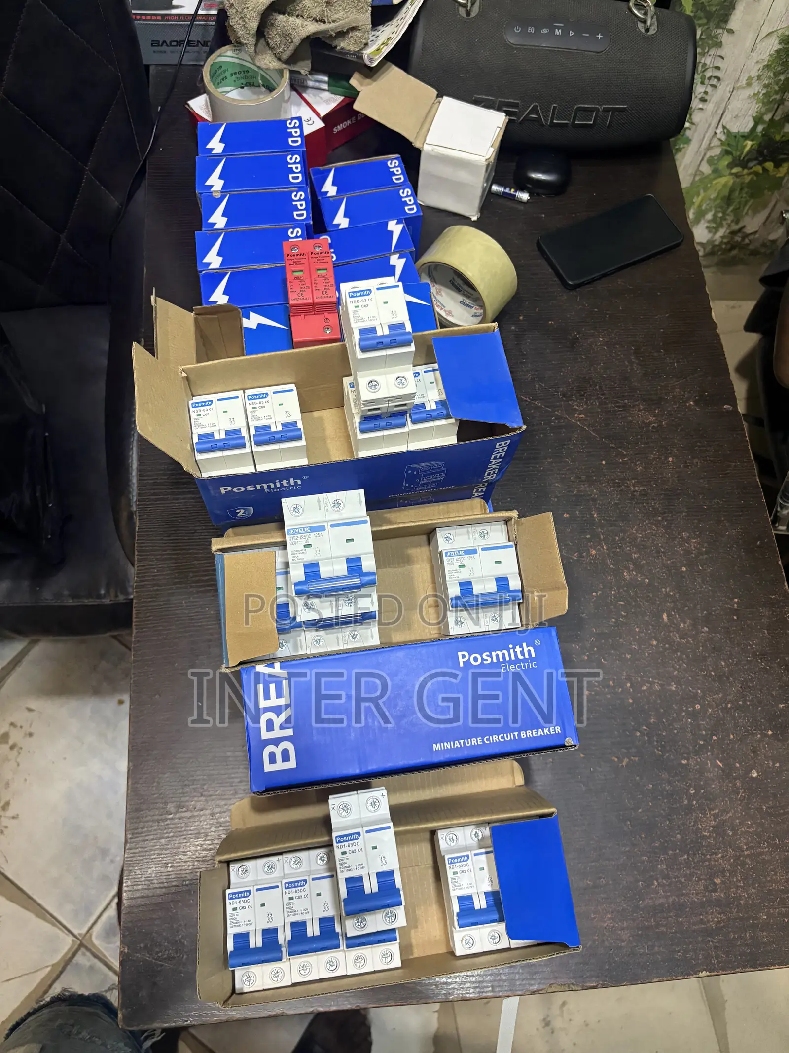 2 Pole Breaker 63amps , 125amps Dc and AC Breaker