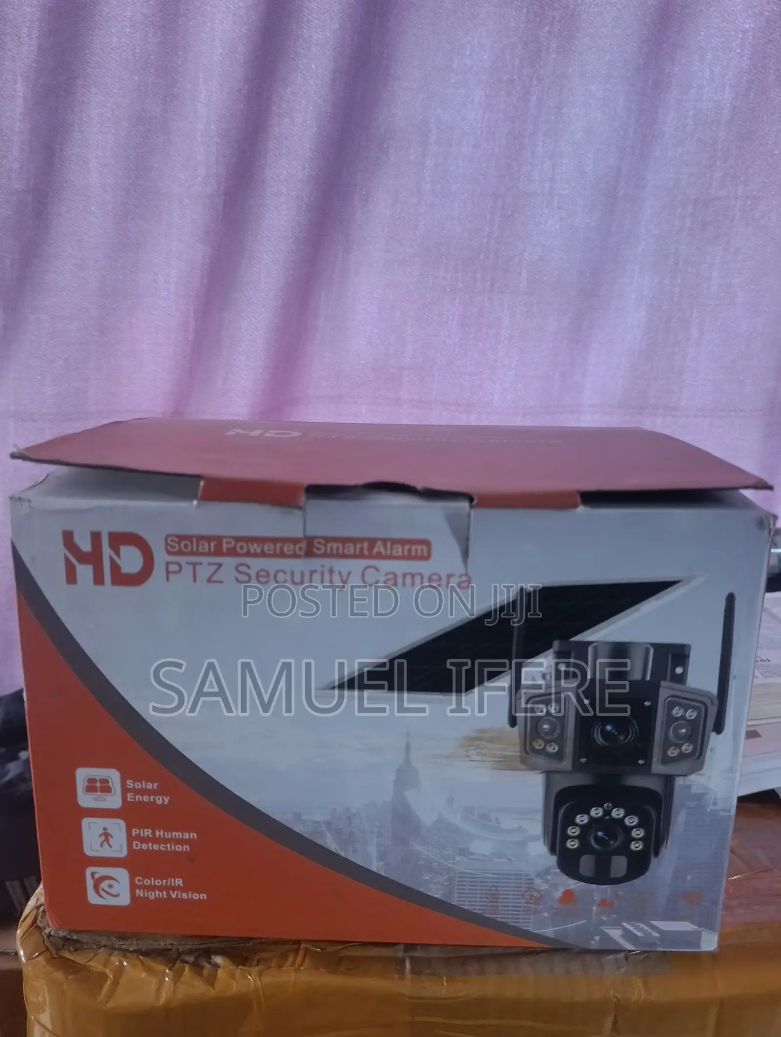 PTZ Solar Security Camera