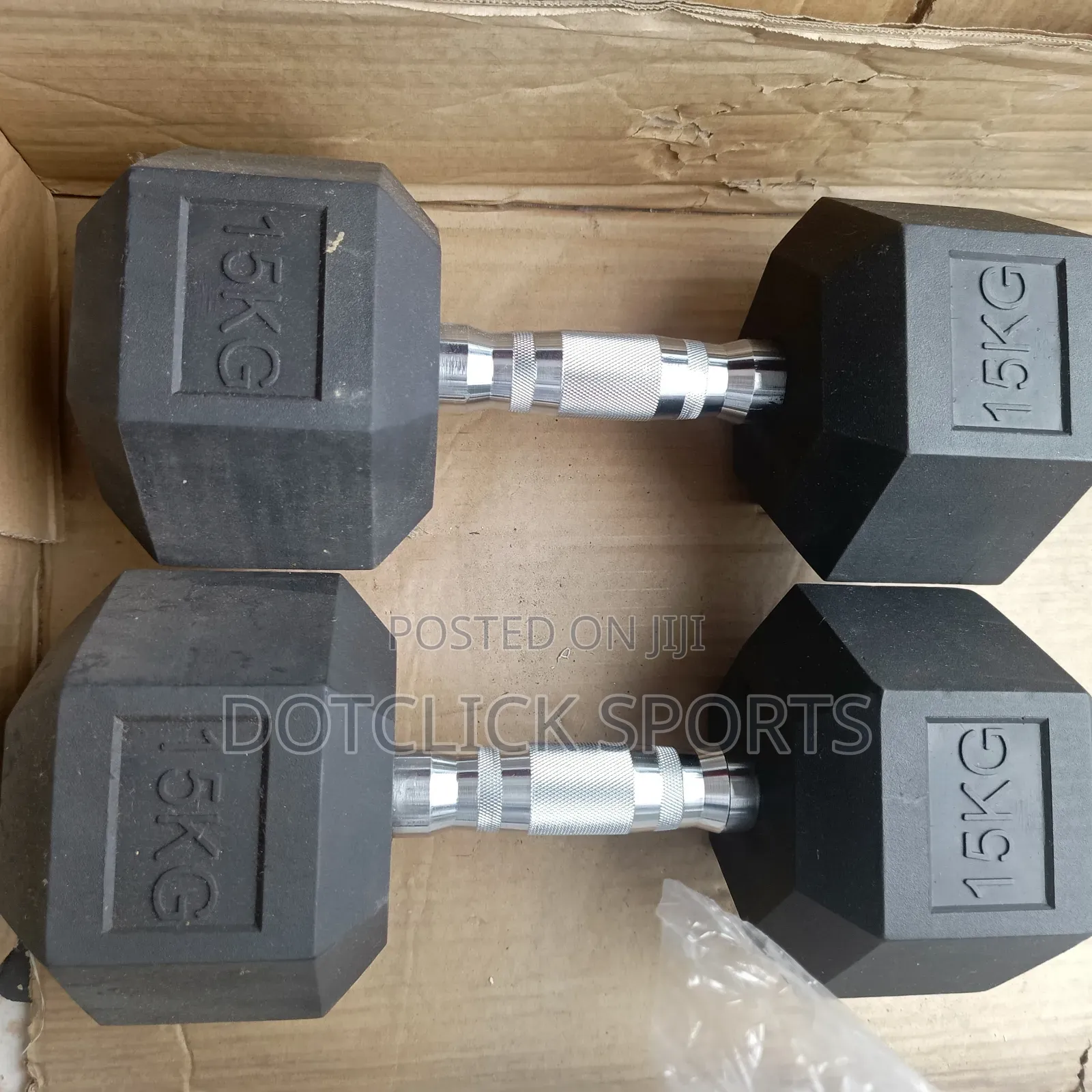 Pro-Grip Rubber Hex Dumbbells Set | 2kg - 60kg | All Sizes Available