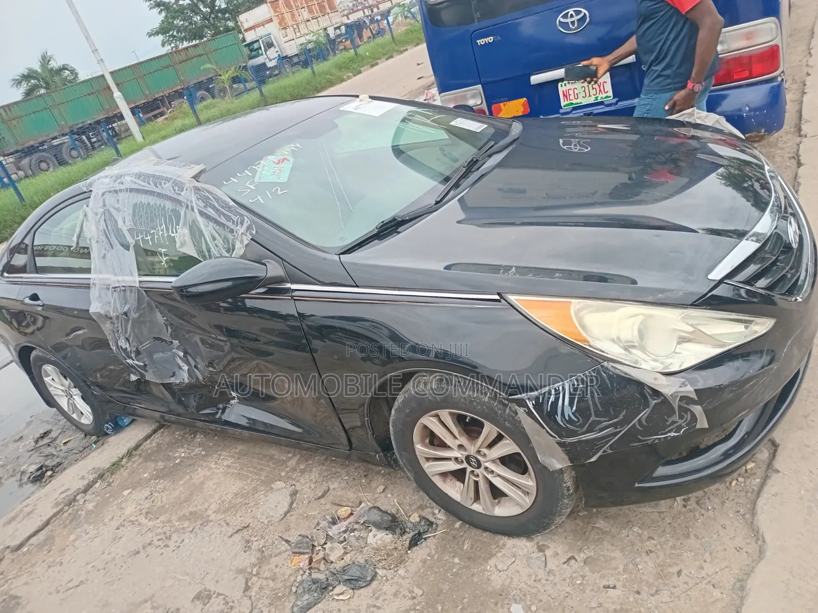 Hyundai Sonata 2012 Black