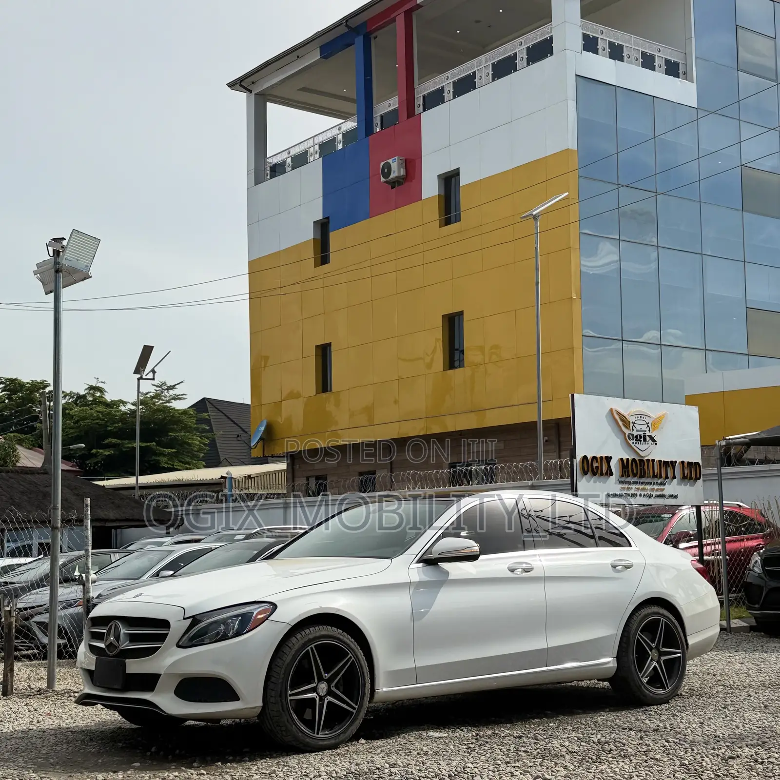 Mercedes-Benz C300 2015 White