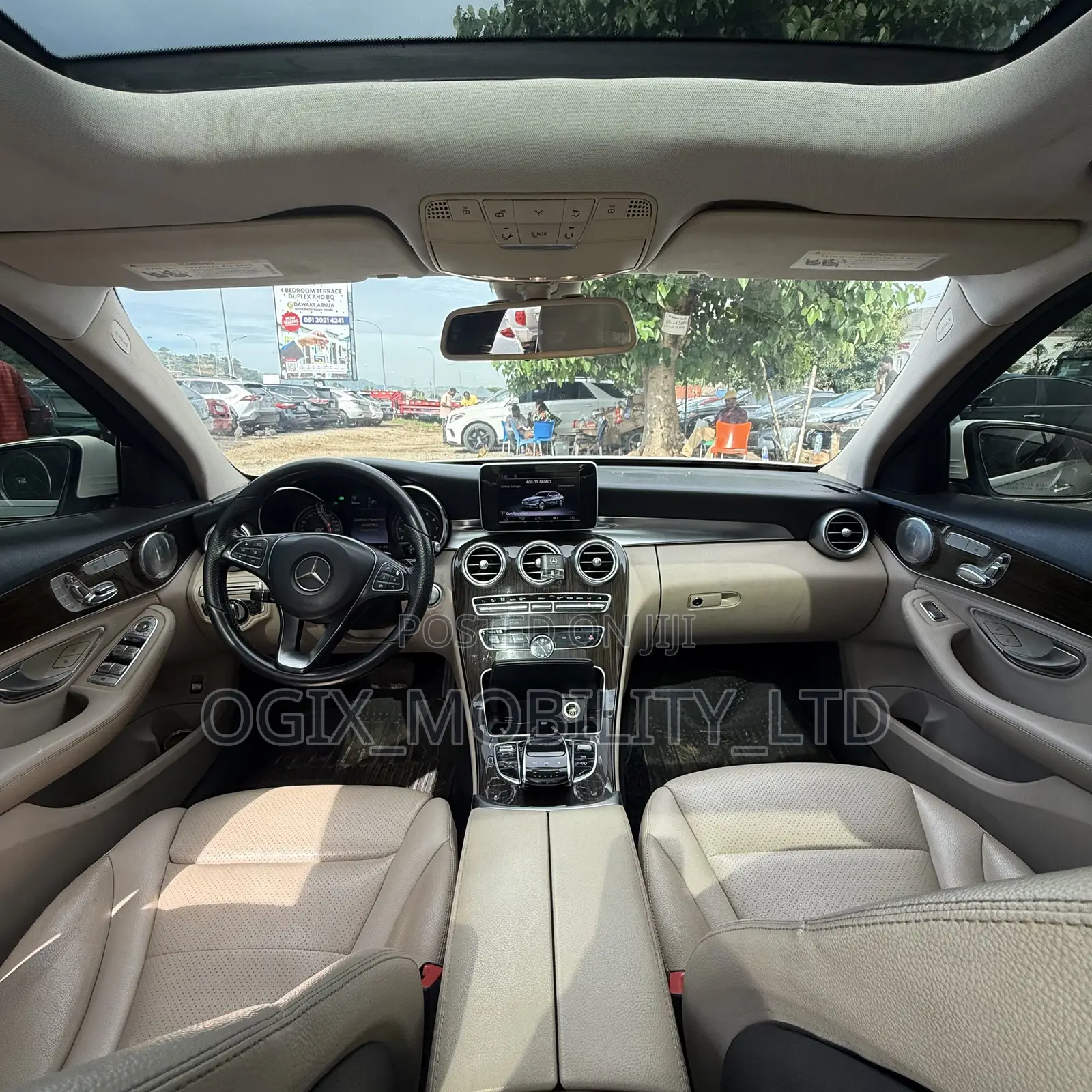 Mercedes-Benz C300 2015 White