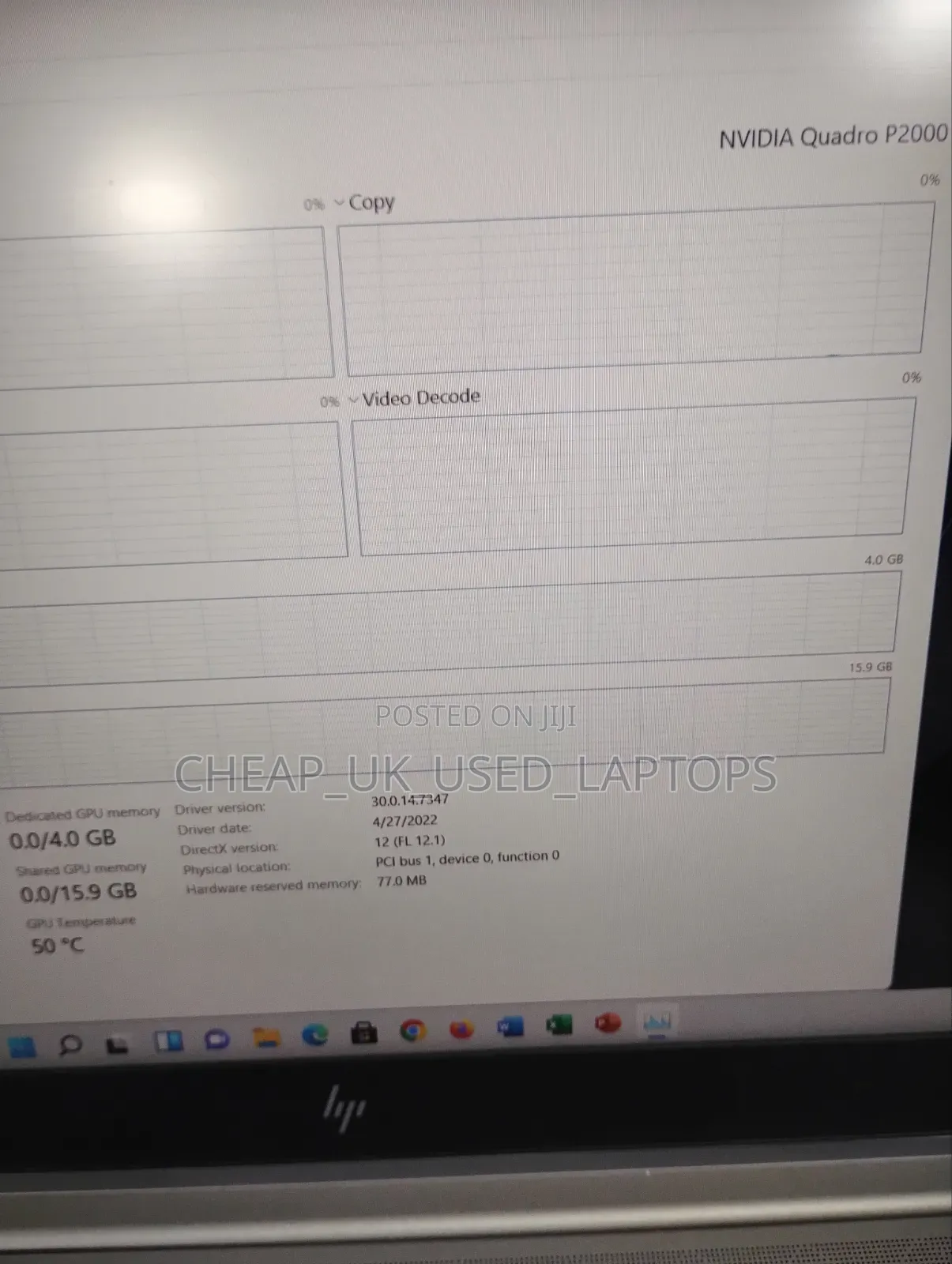 Laptop HP ZBook 15 G5 16GB Intel Core i7 HDD+SSD 1T