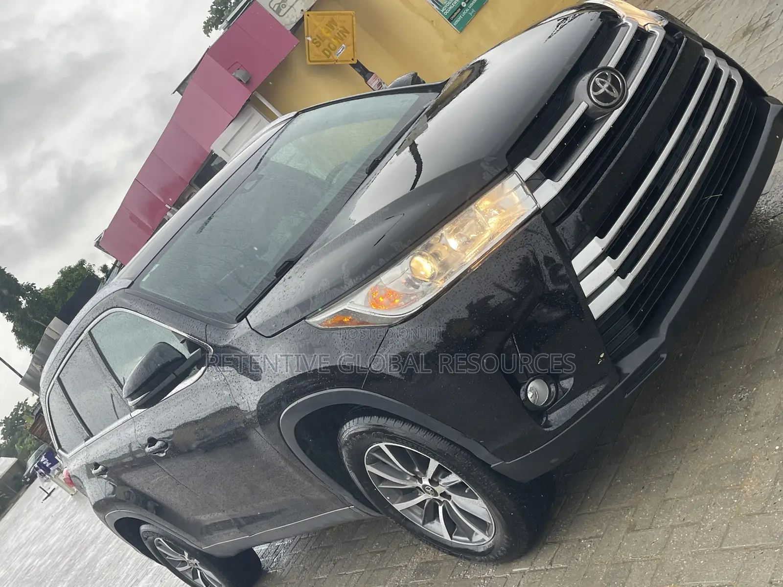 Toyota Highlander XLE 2019 Black