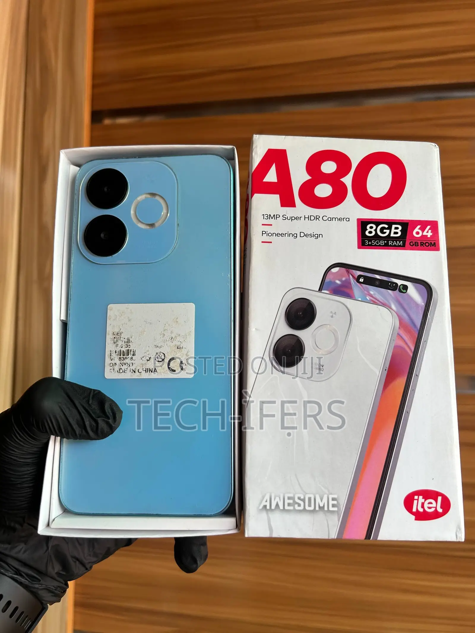 Itel A80 64 GB Blue