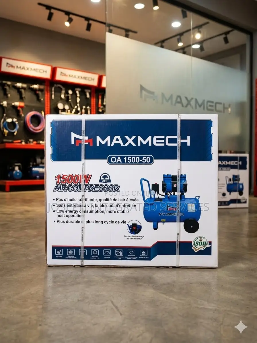Maxmech Oa 1500-50 Oil-Less Air Compressor 50 Liter