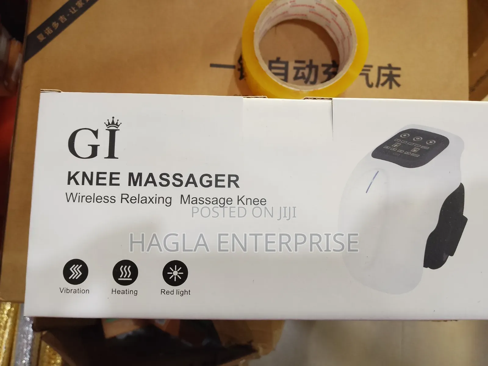Rechargeable Wearable Kneel Massager Therapy Device