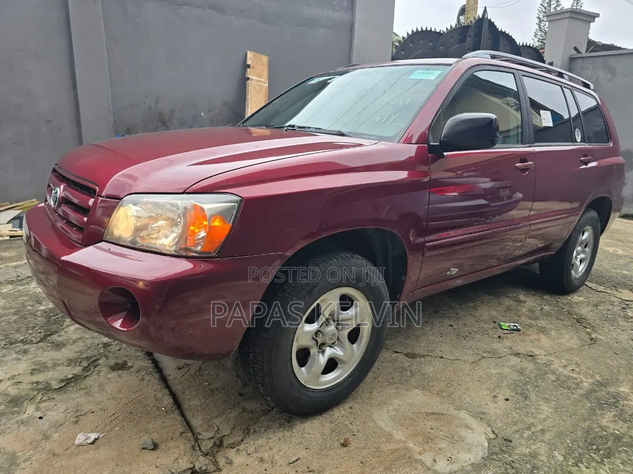 Toyota Highlander 2007 Red