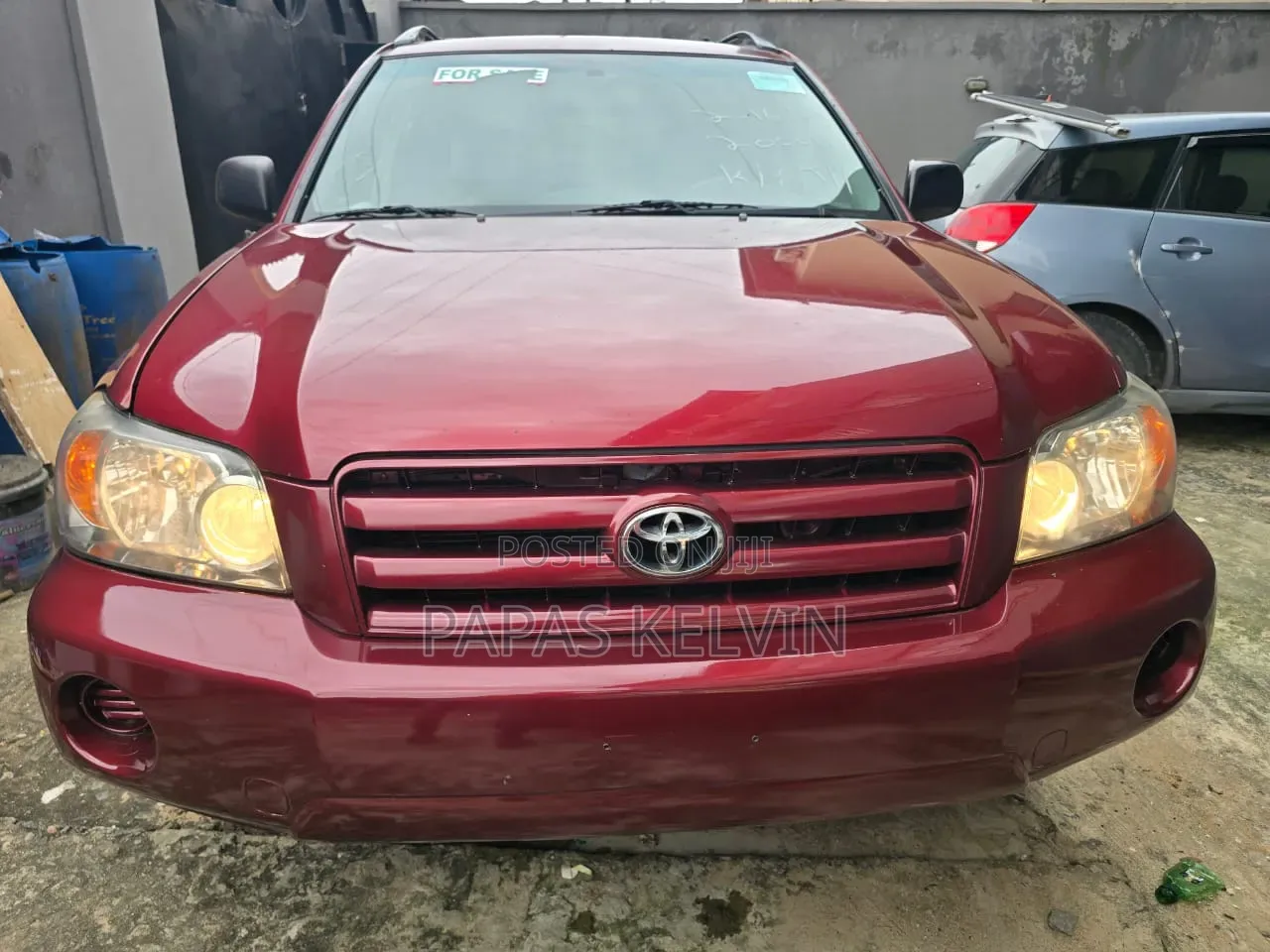 Toyota Highlander 2007 Red