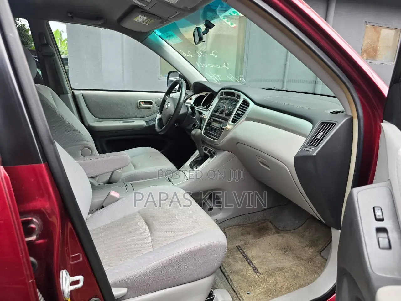 Toyota Highlander 2007 Red
